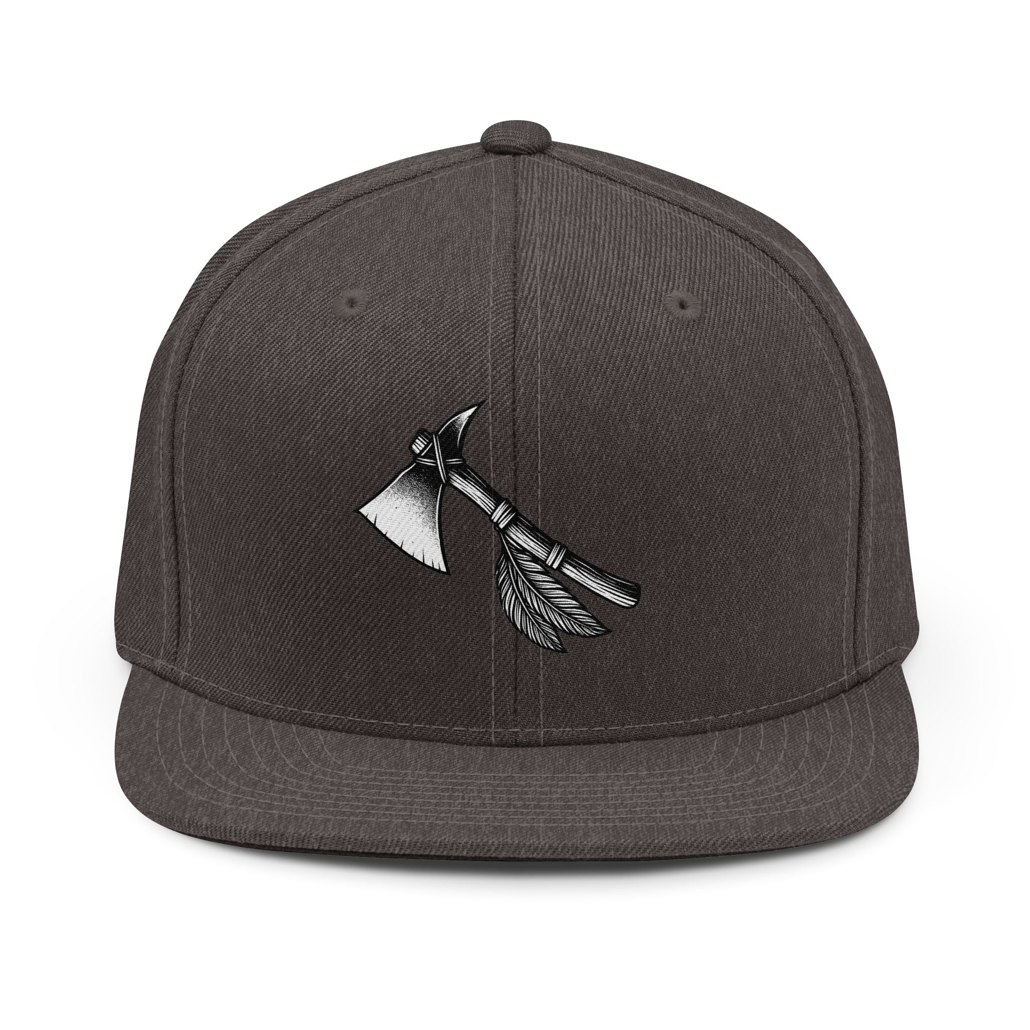 Magic warpaint 11 hat - black and whit tomahawk SnapBack