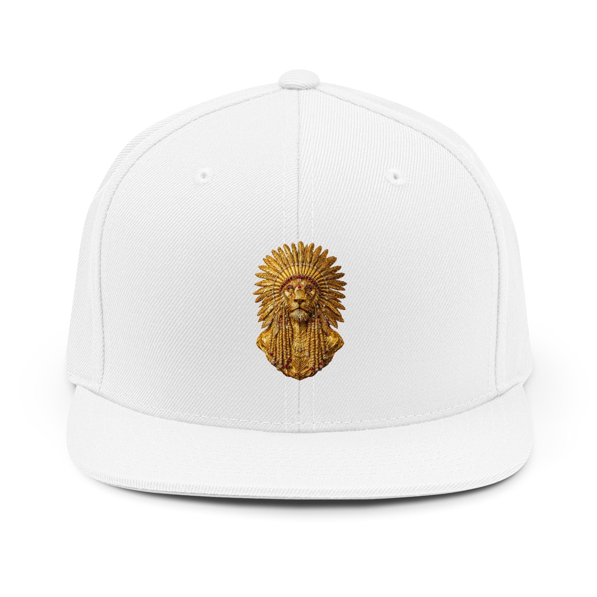 magic warpaint 08 hat - Gold Native lion Snapback