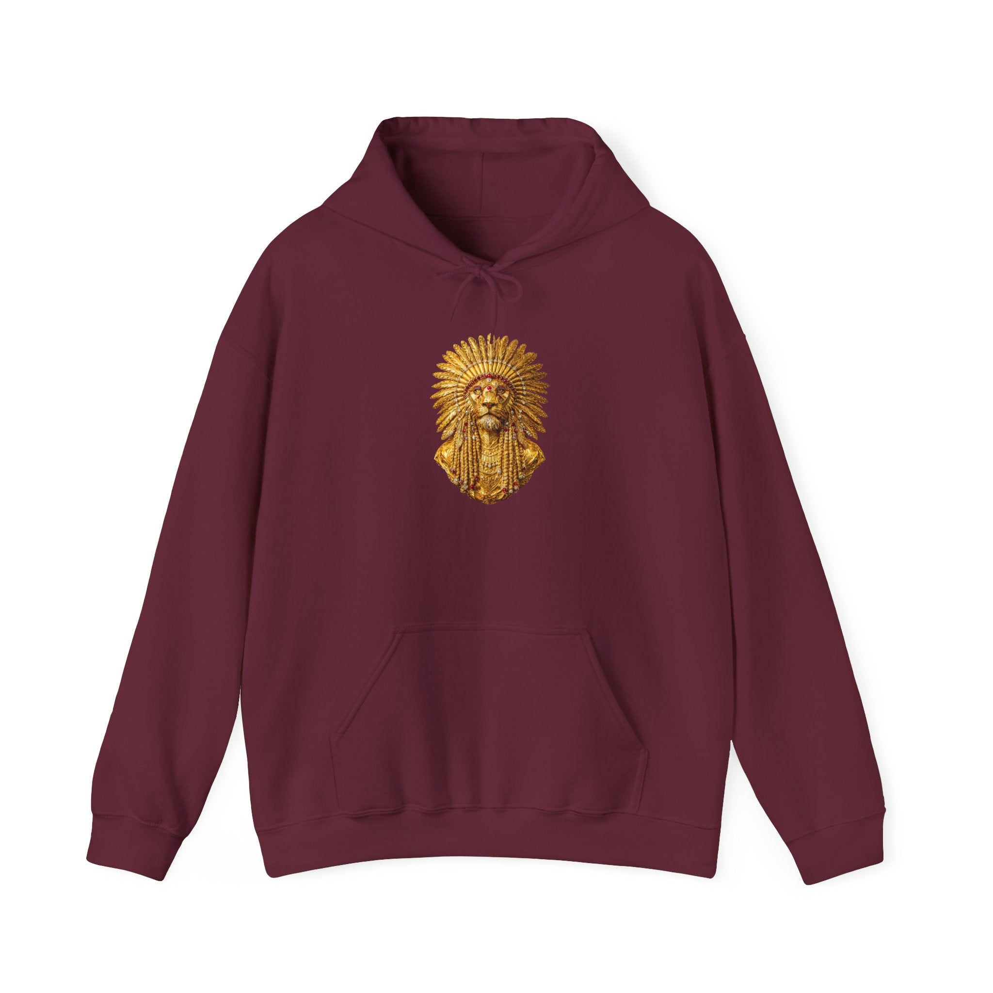 magic warpaint 08 hoodie - golden native lion