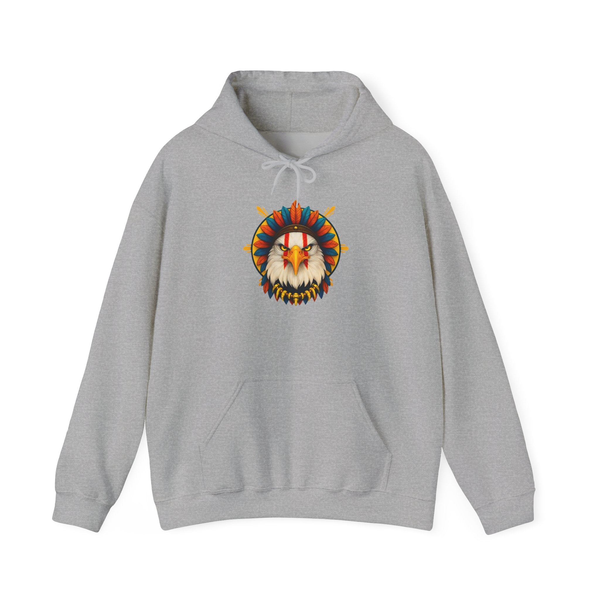 magic warpaint 17 hoodie - native eagle sun rays