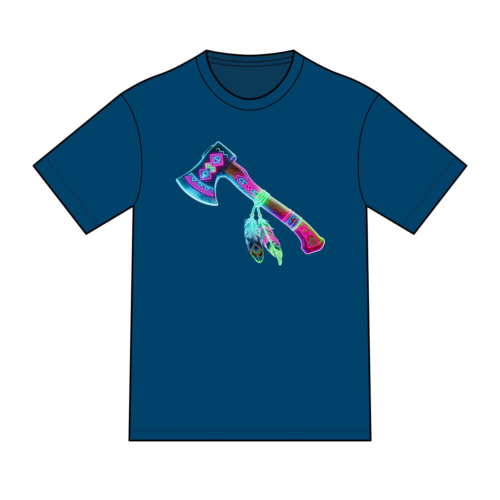 magic warpaint 01 shirt - Native Tomahawk T-Shirt