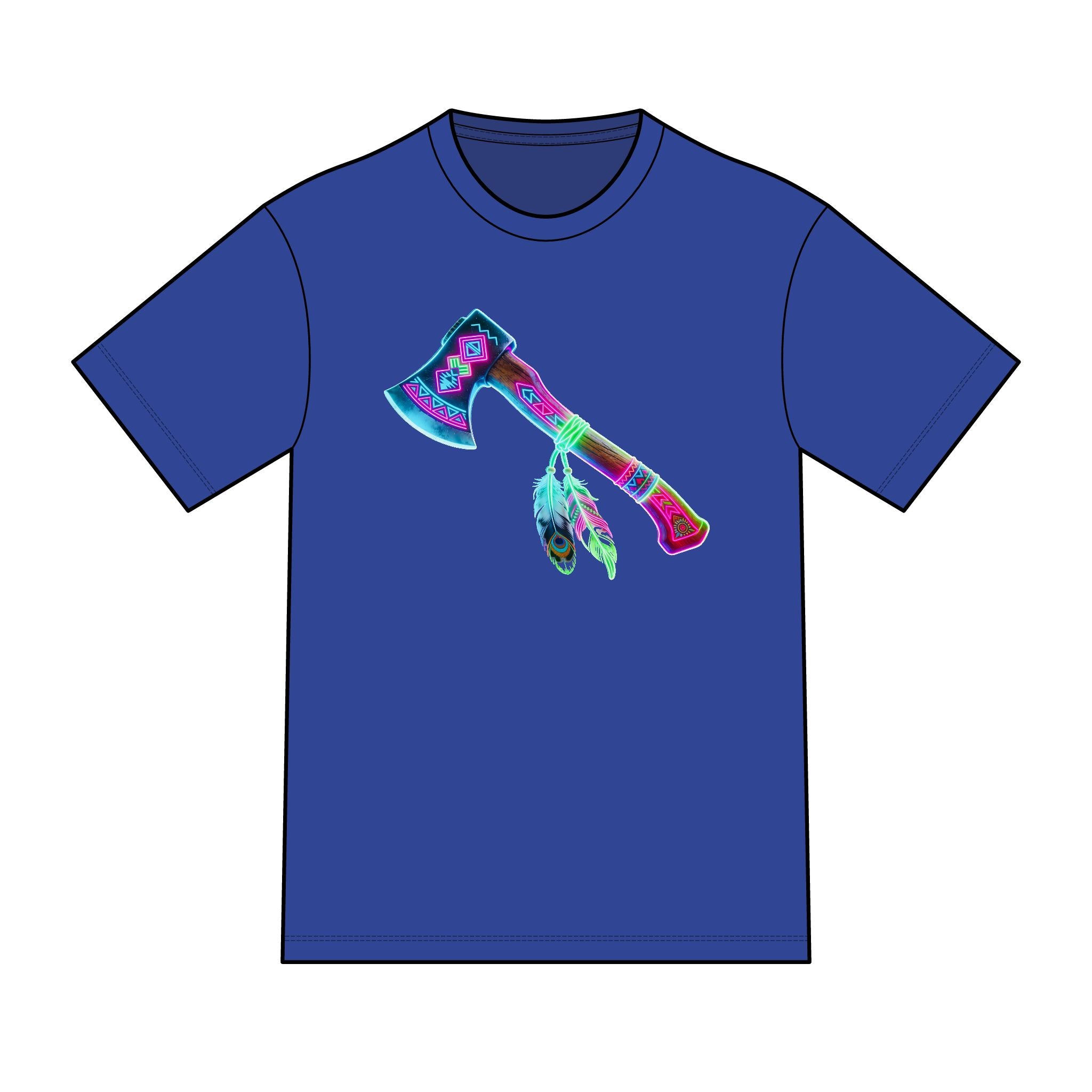 magic warpaint 01 shirt - Native Tomahawk T-Shirt