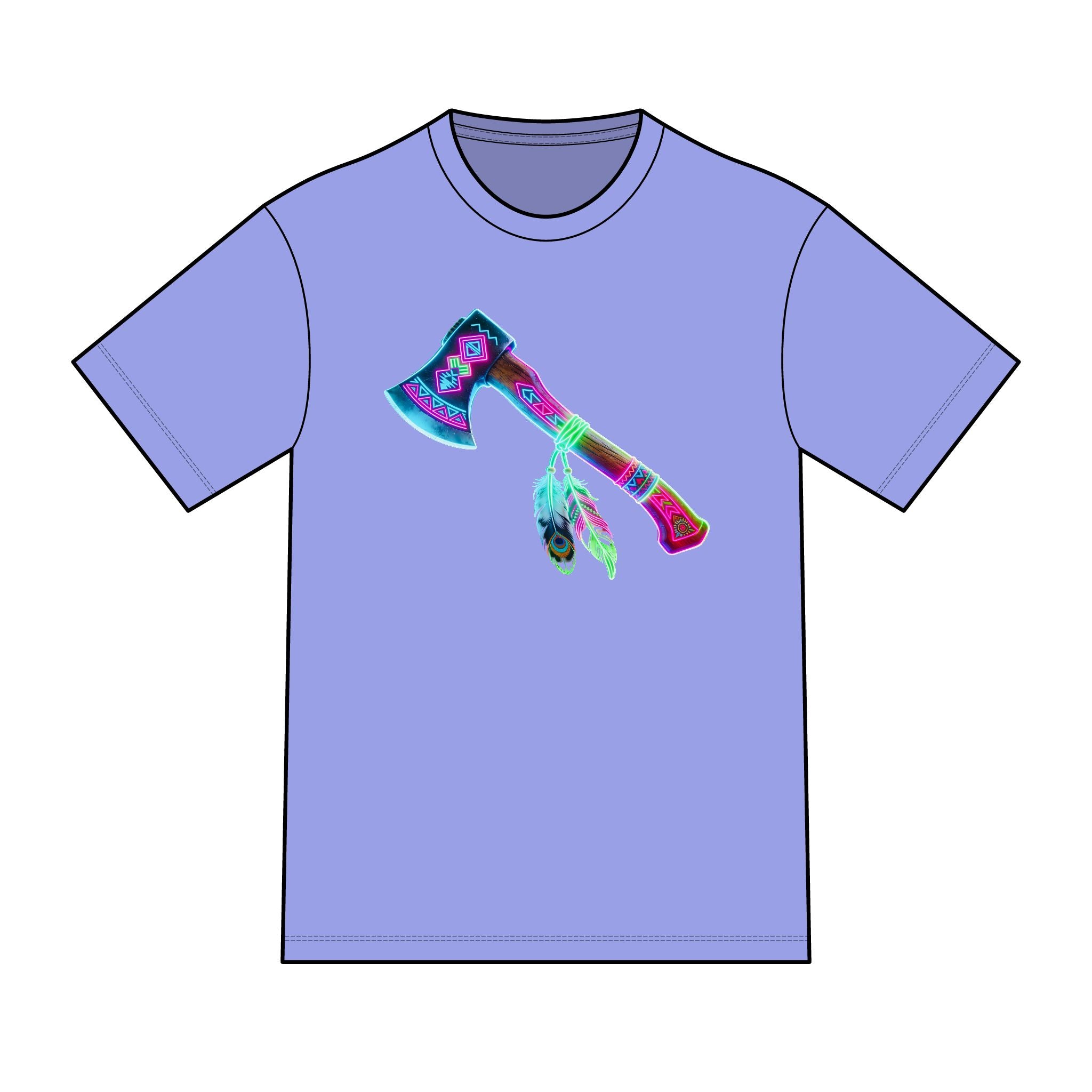 magic warpaint 01 shirt - Native Tomahawk T-Shirt