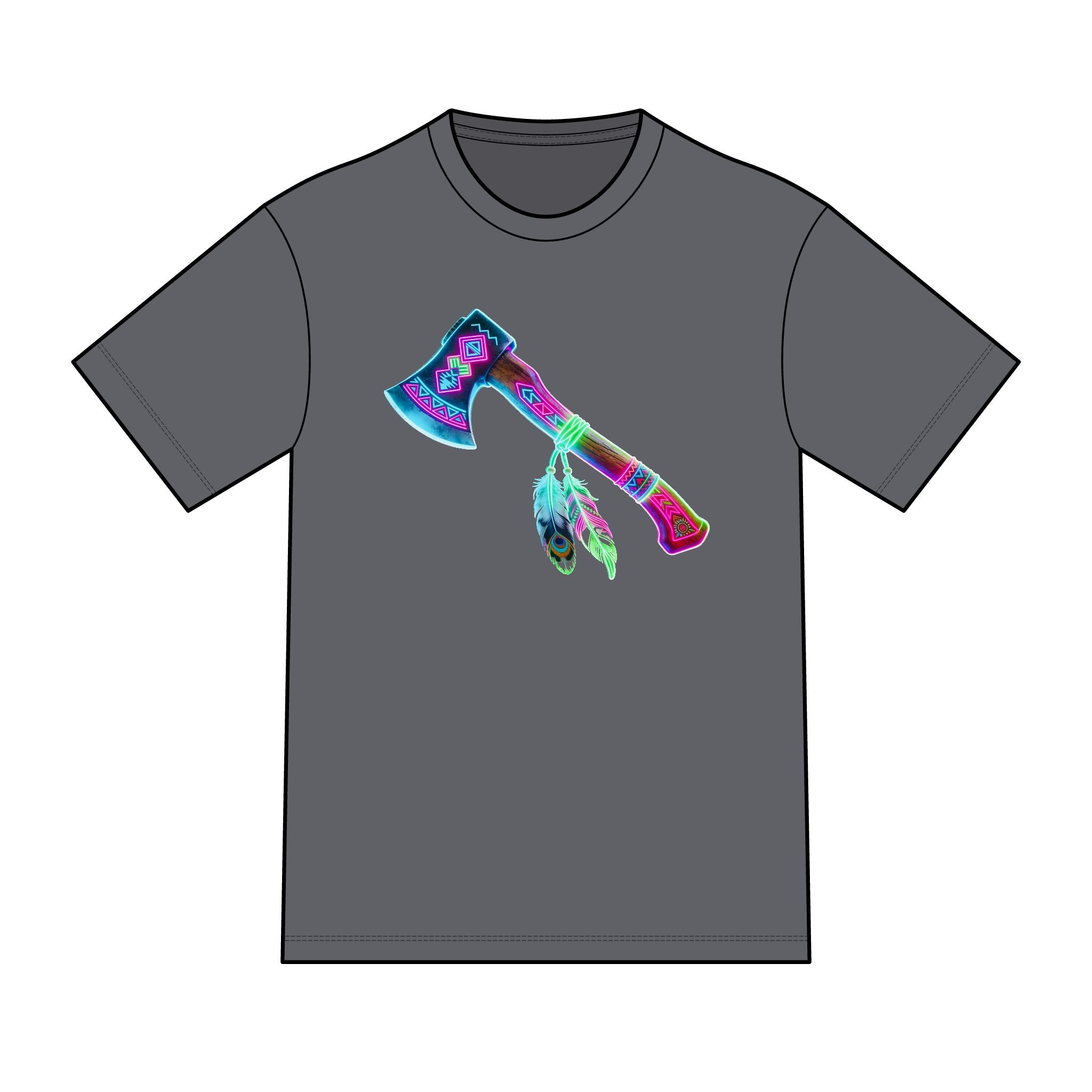 magic warpaint 01 shirt - Native Tomahawk T-Shirt