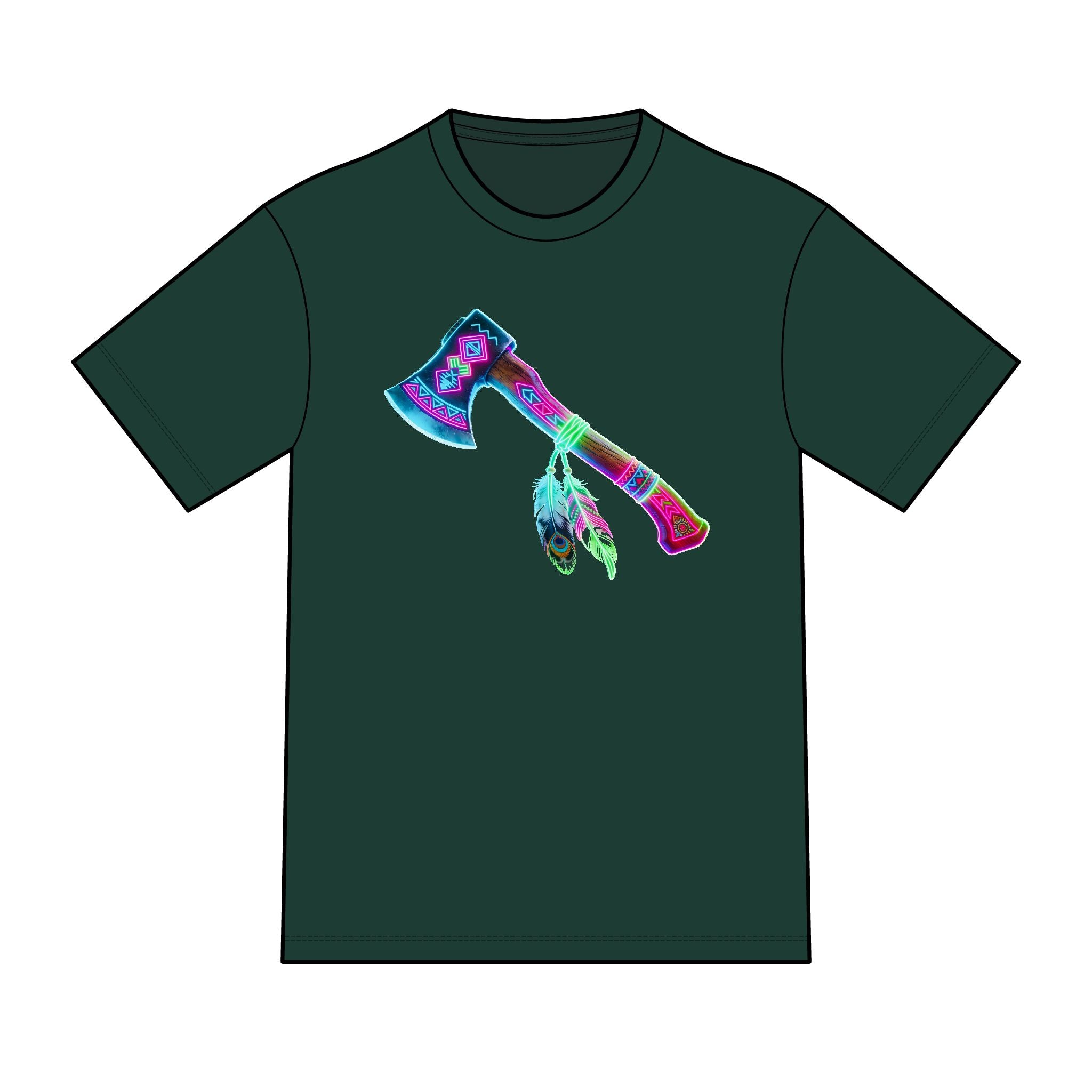 magic warpaint 01 shirt - Native Tomahawk T-Shirt