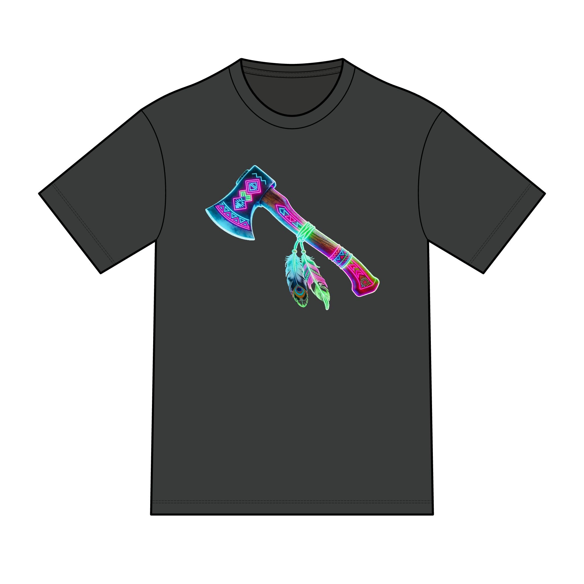 magic warpaint 01 shirt - Native Tomahawk T-Shirt