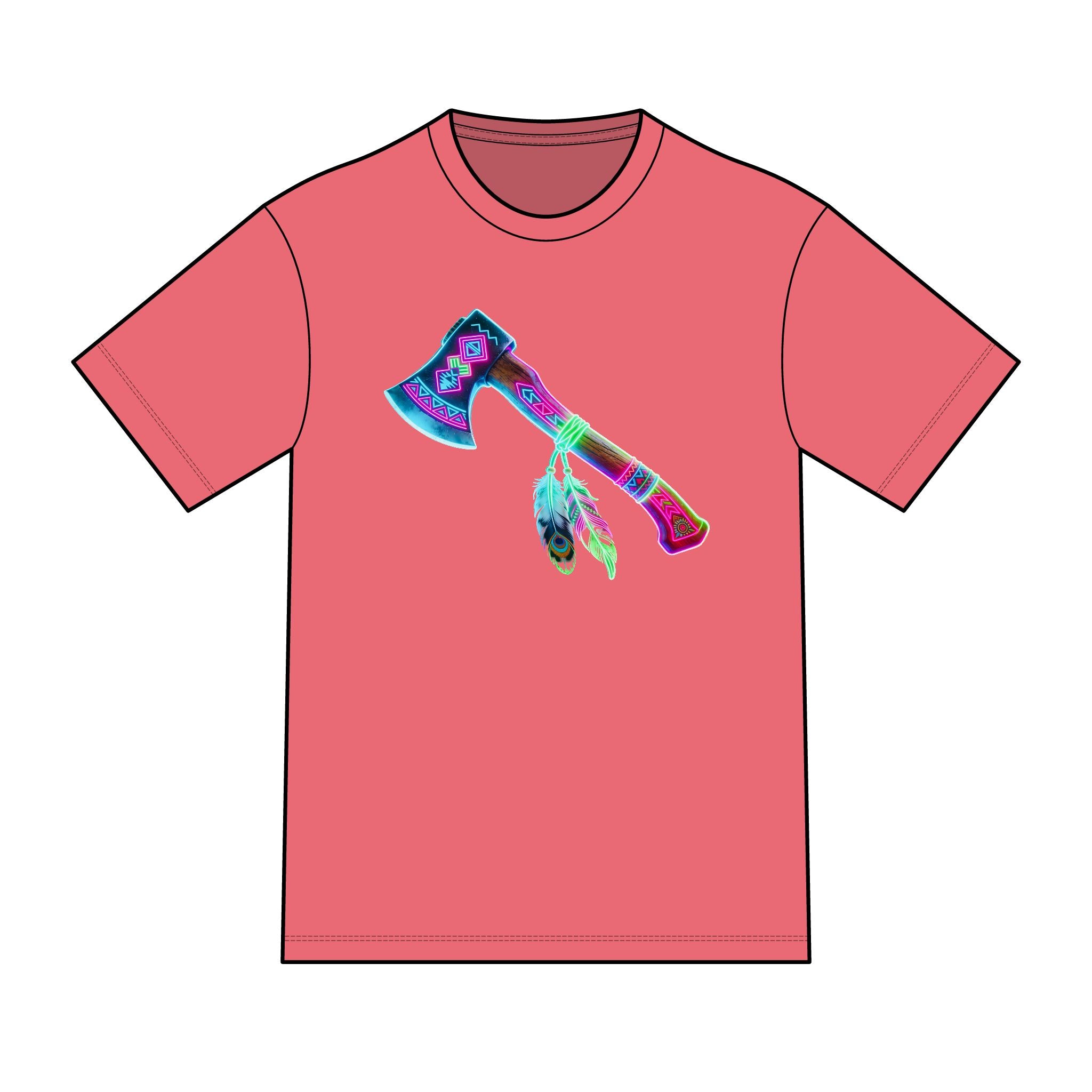 magic warpaint 01 shirt - Native Tomahawk T-Shirt