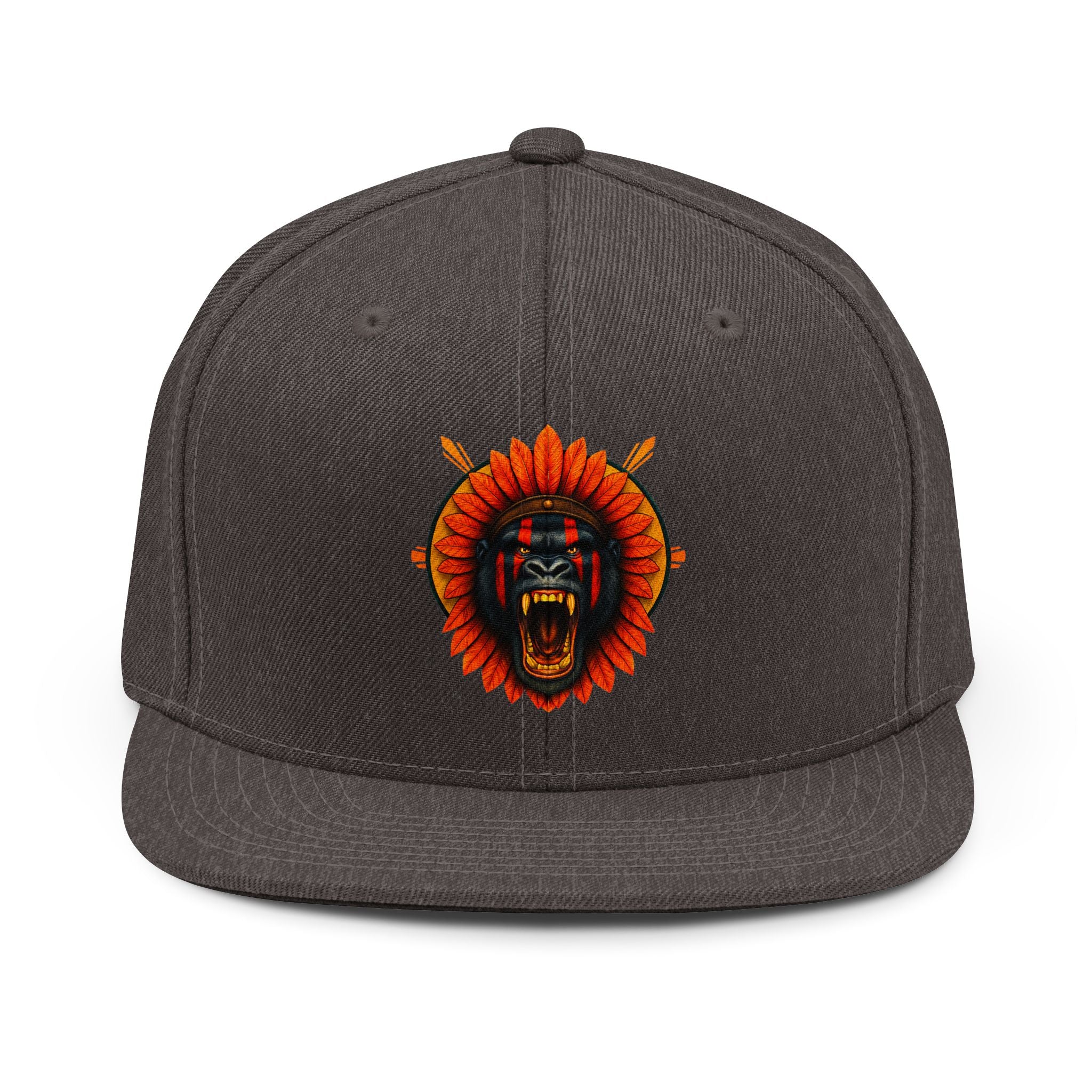 magic warpaint 12 hat - Gorilla Headdress Snapback Hat