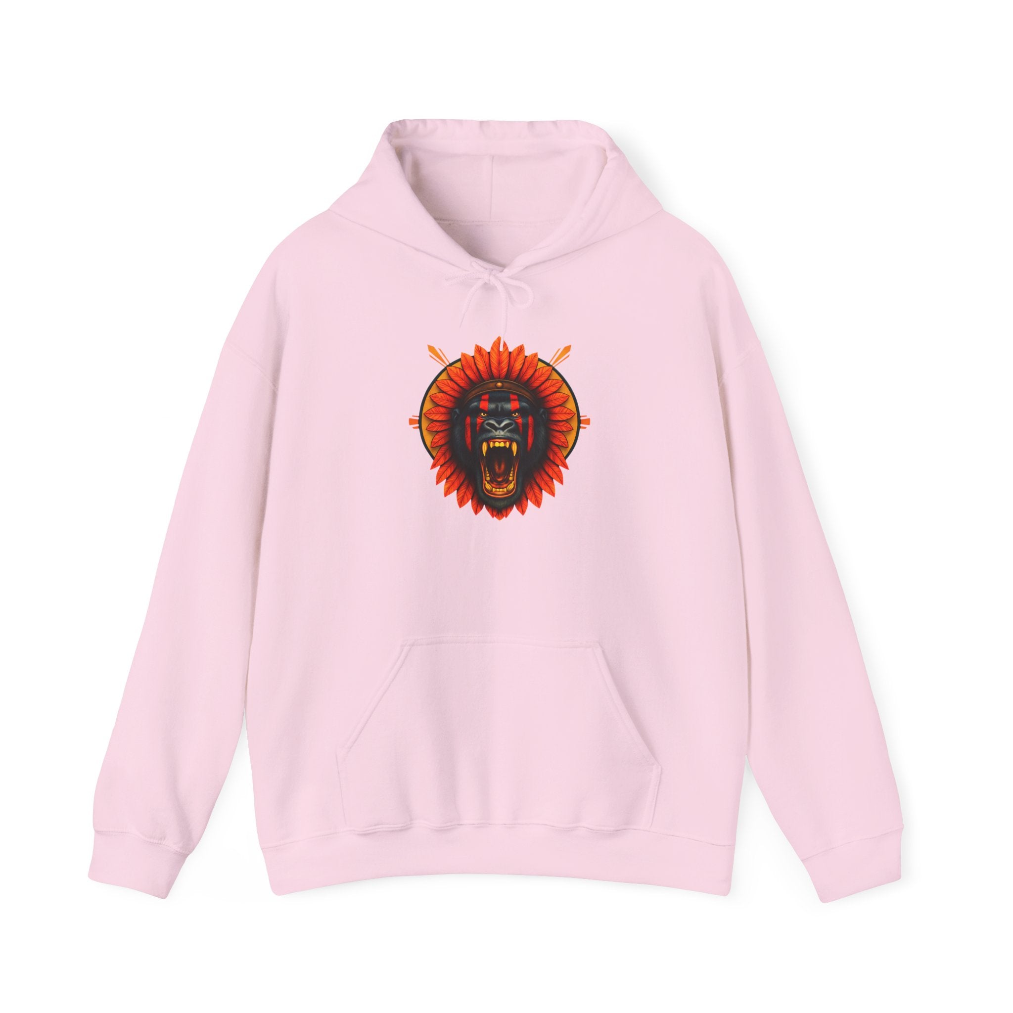 magic warpaint 12 hoodie - tribal gorilla sun rays