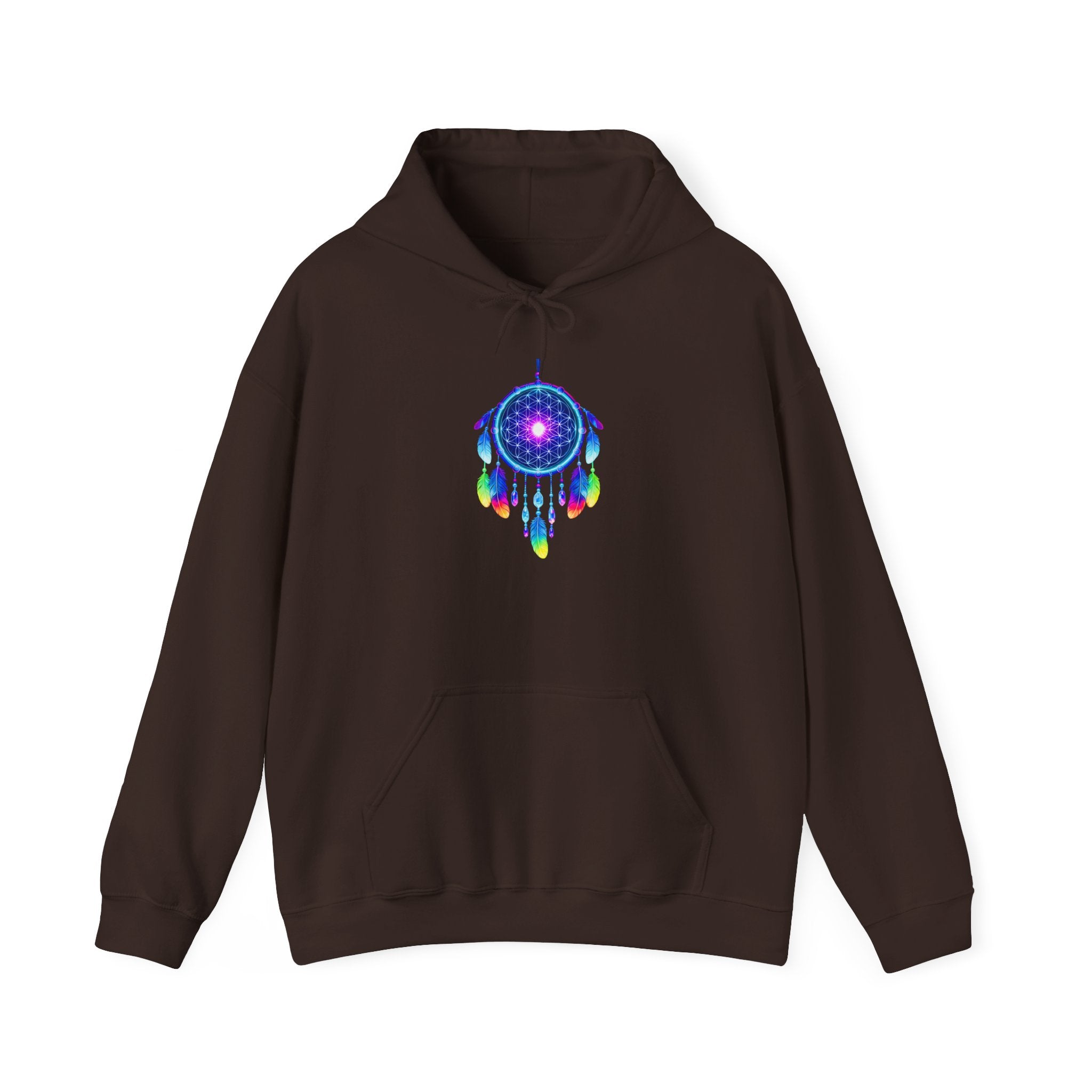 magic warpaint 10 hoodie - neon dreamcatcher