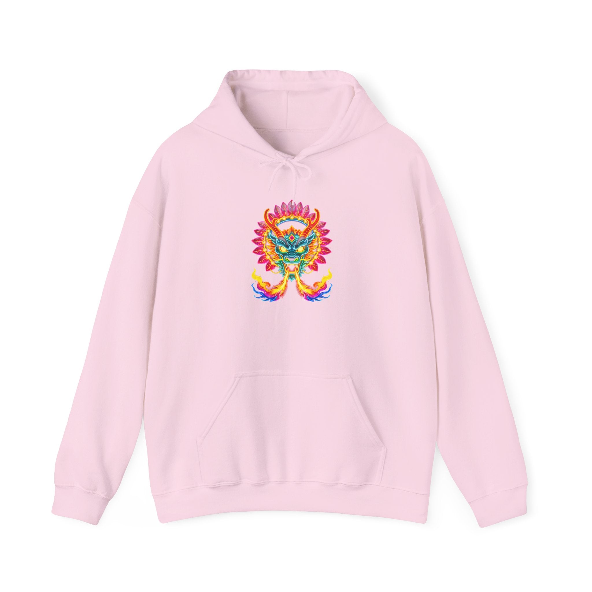 magic warpaint 26 hoodie - neon native dragon