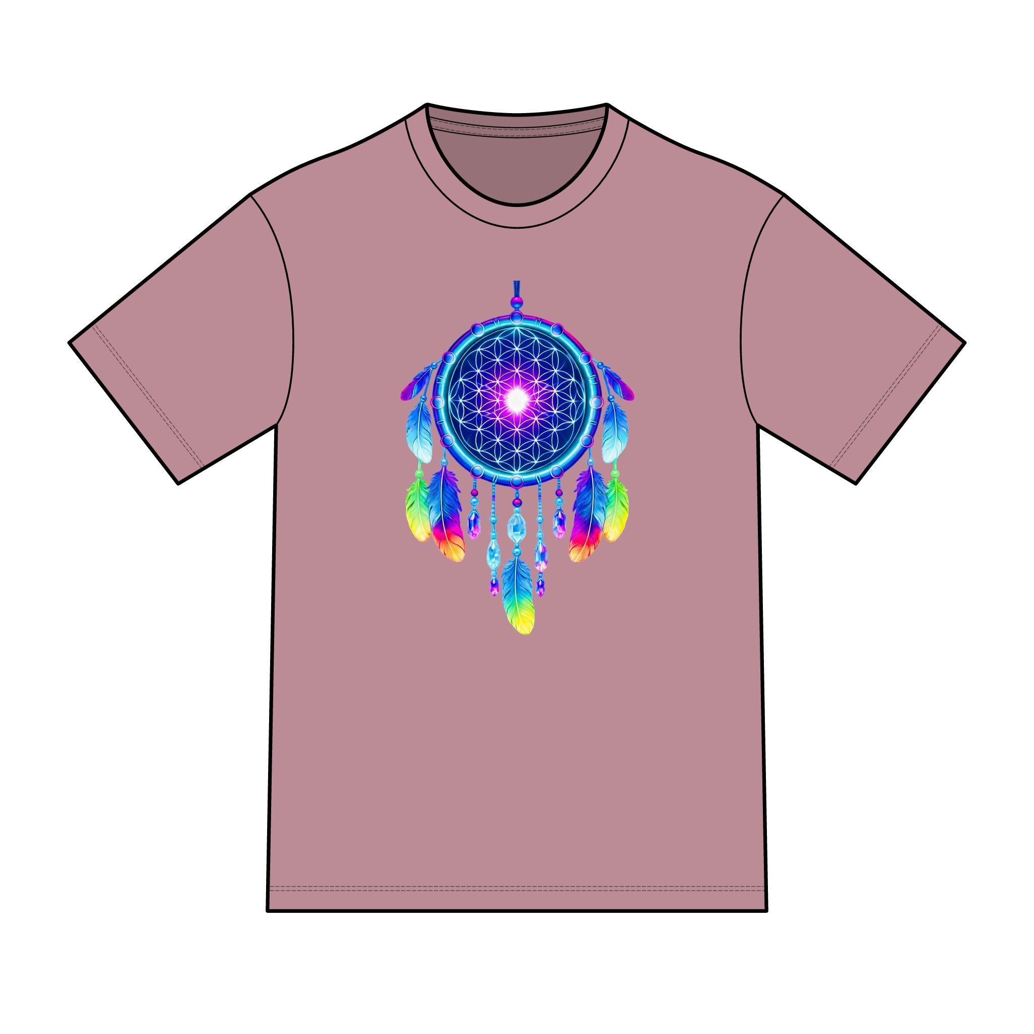 magic warpaint 10 shirt - neon dreamcatcher