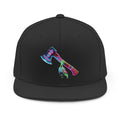 magic warpaint 01 hat - Neon Tomahawk Snapback Hat