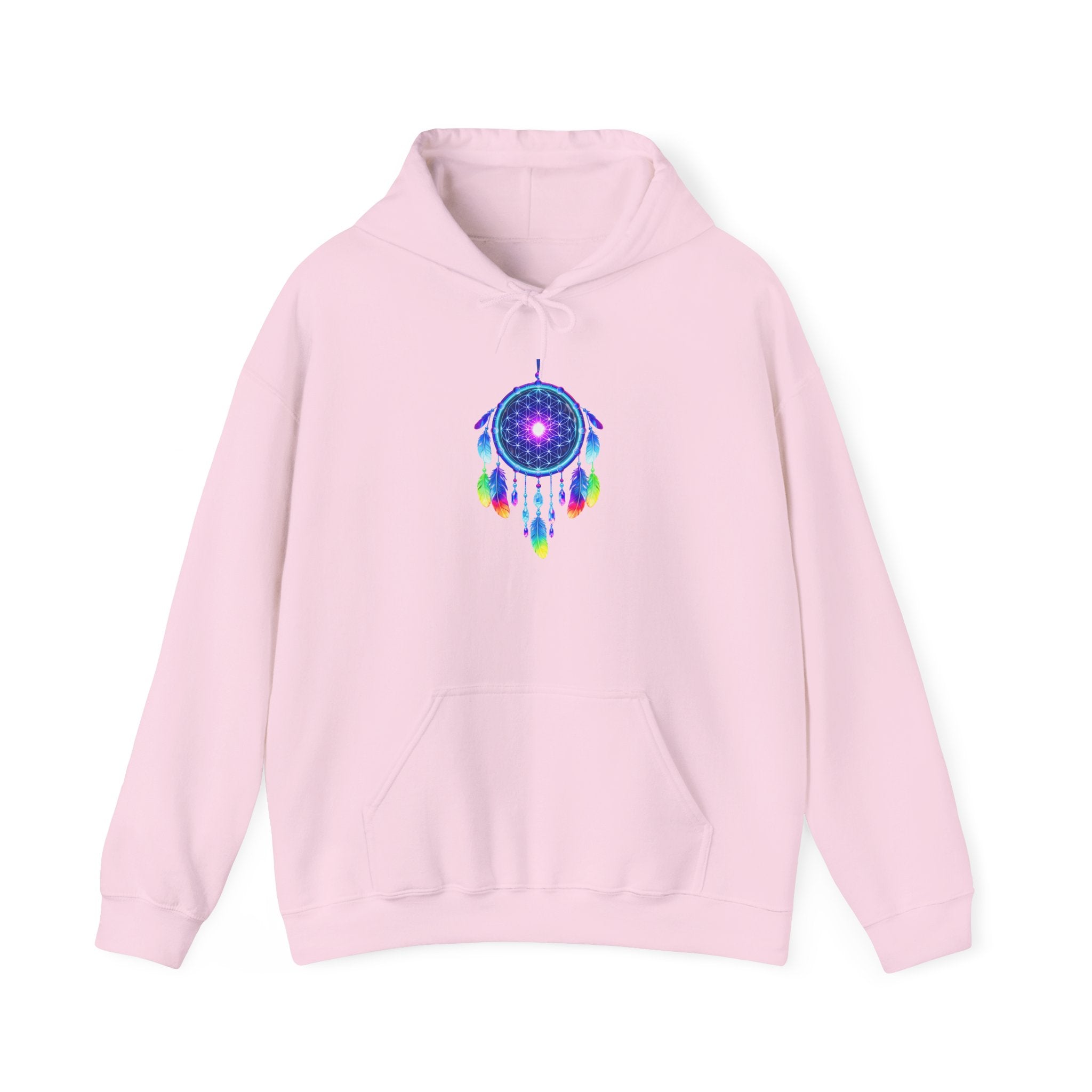 magic warpaint 10 hoodie - neon dreamcatcher