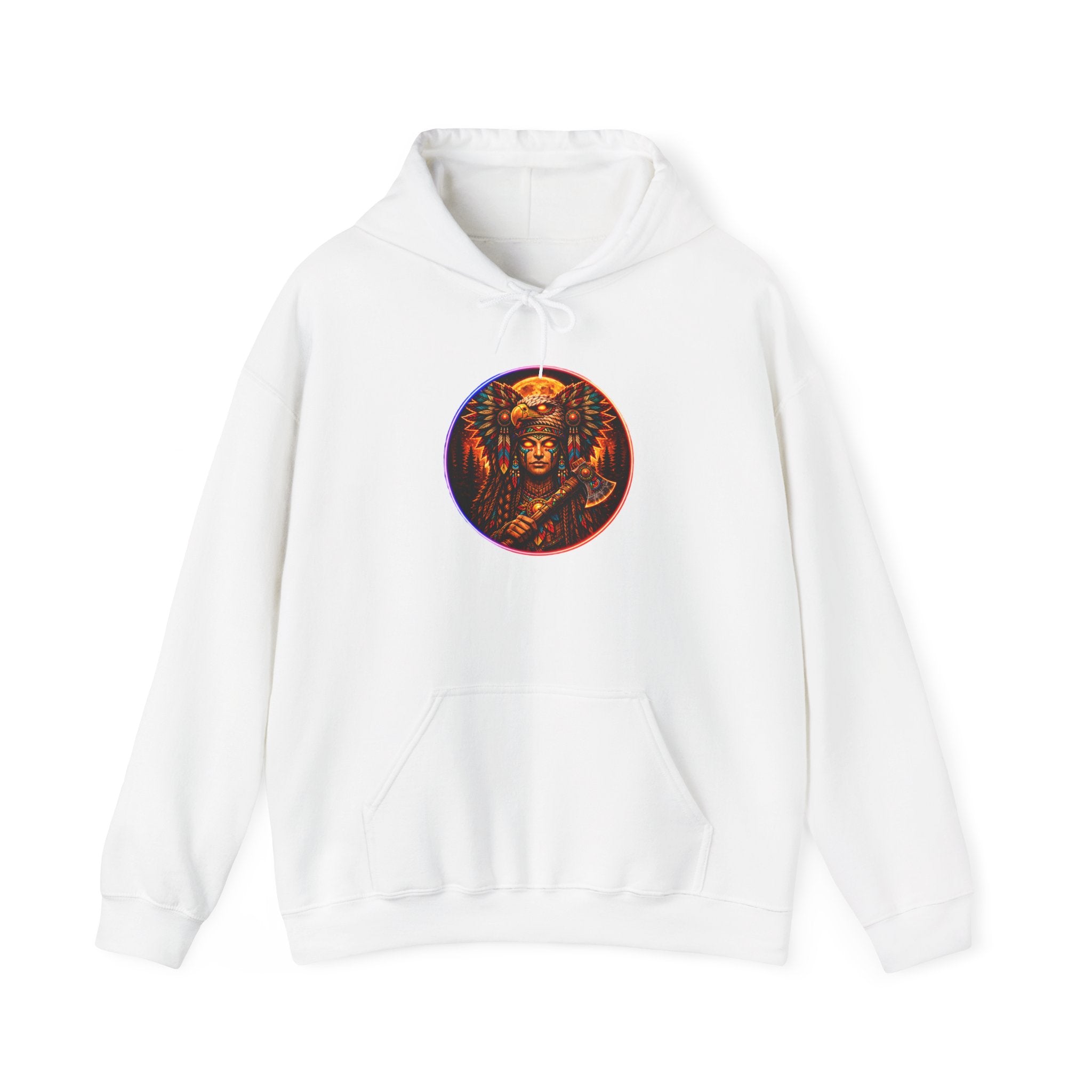 magic warpaint 23 hoodie - native woman warrior