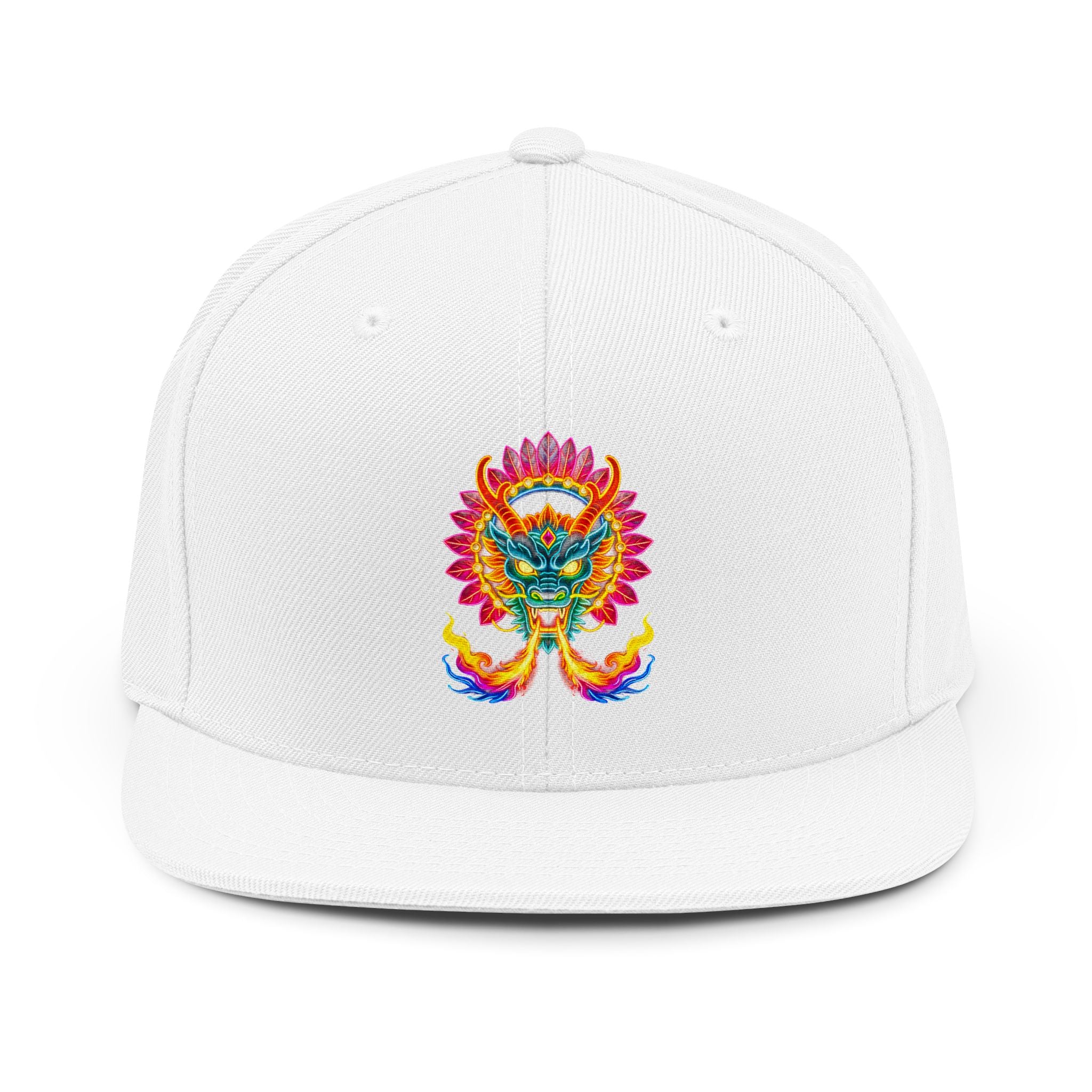 magic warpaint 26 hat - neon native dragon