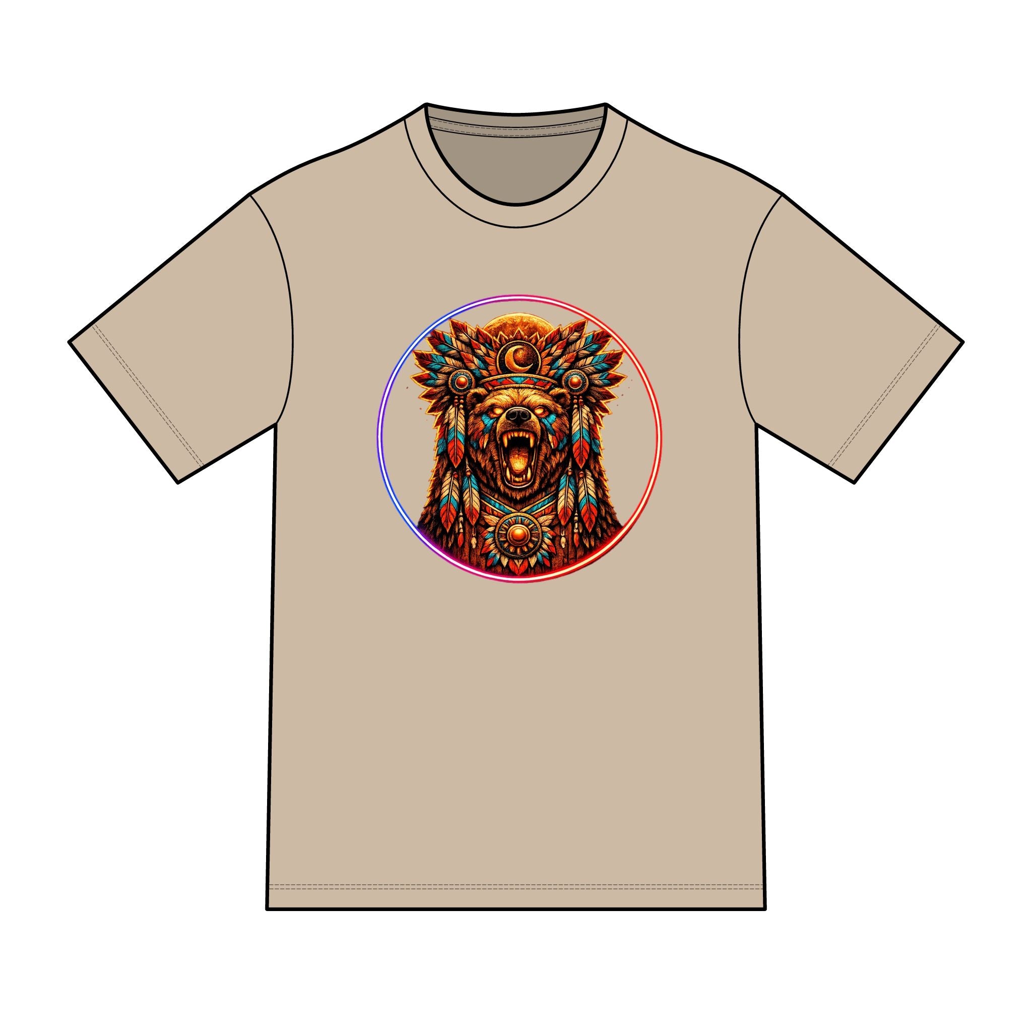 magic warpaint 27 shirt - native bear