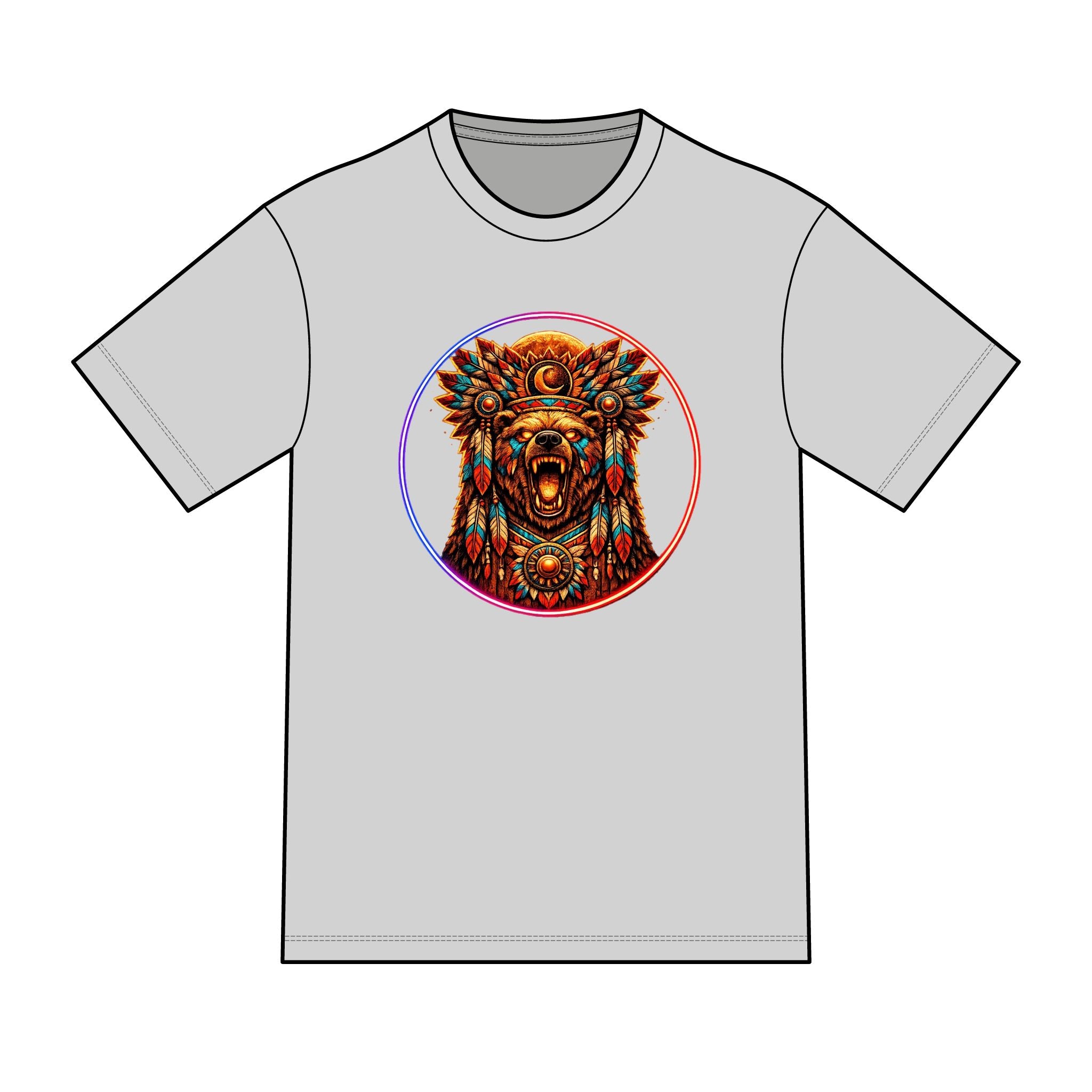 magic warpaint 27 shirt - native bear