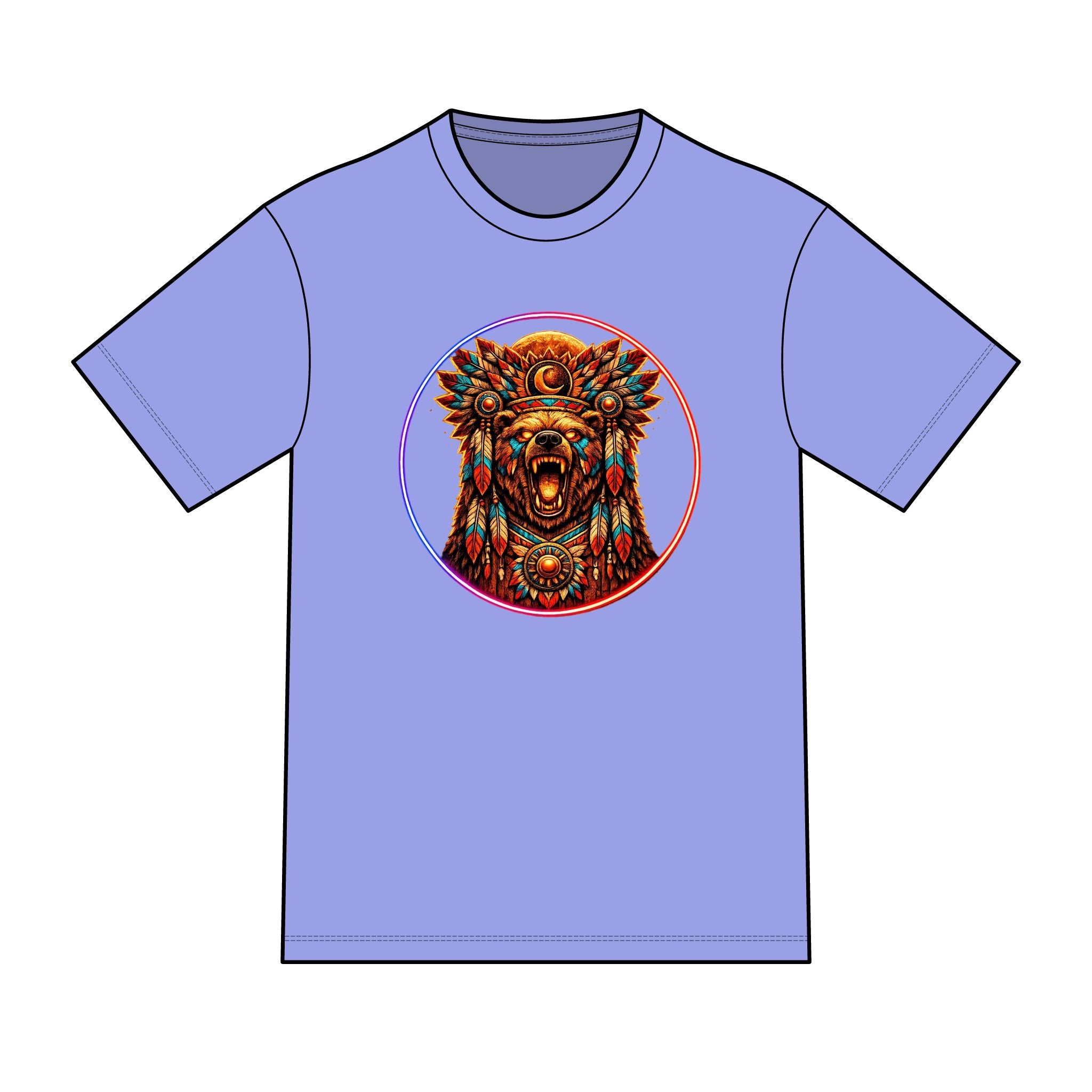 magic warpaint 27 shirt - native bear