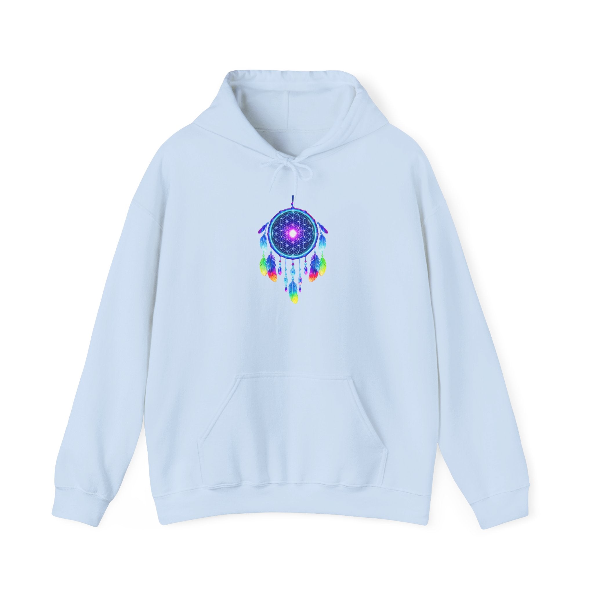 magic warpaint 10 hoodie - neon dreamcatcher