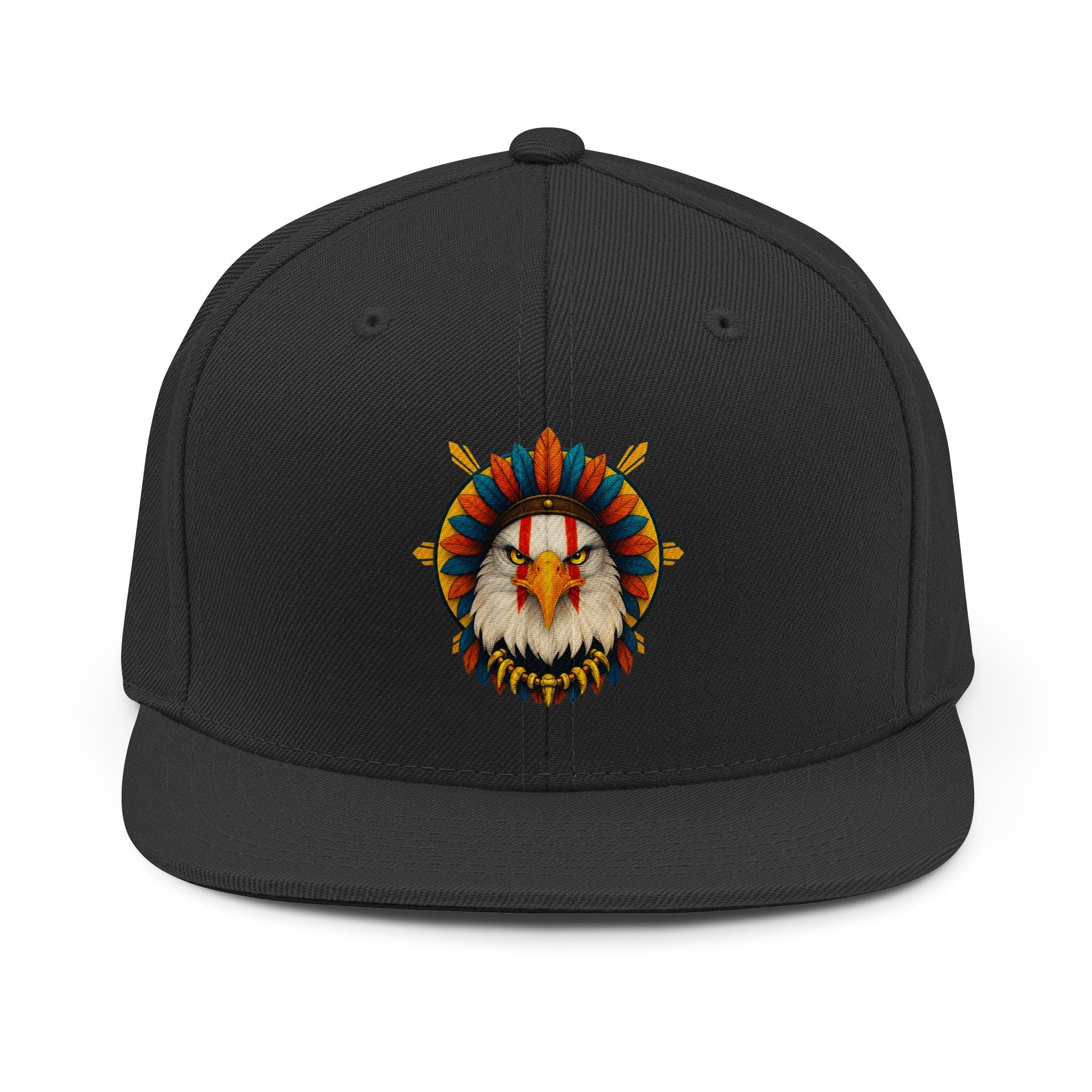 magic warpaint 17 hat - native eagle sun rays snapback