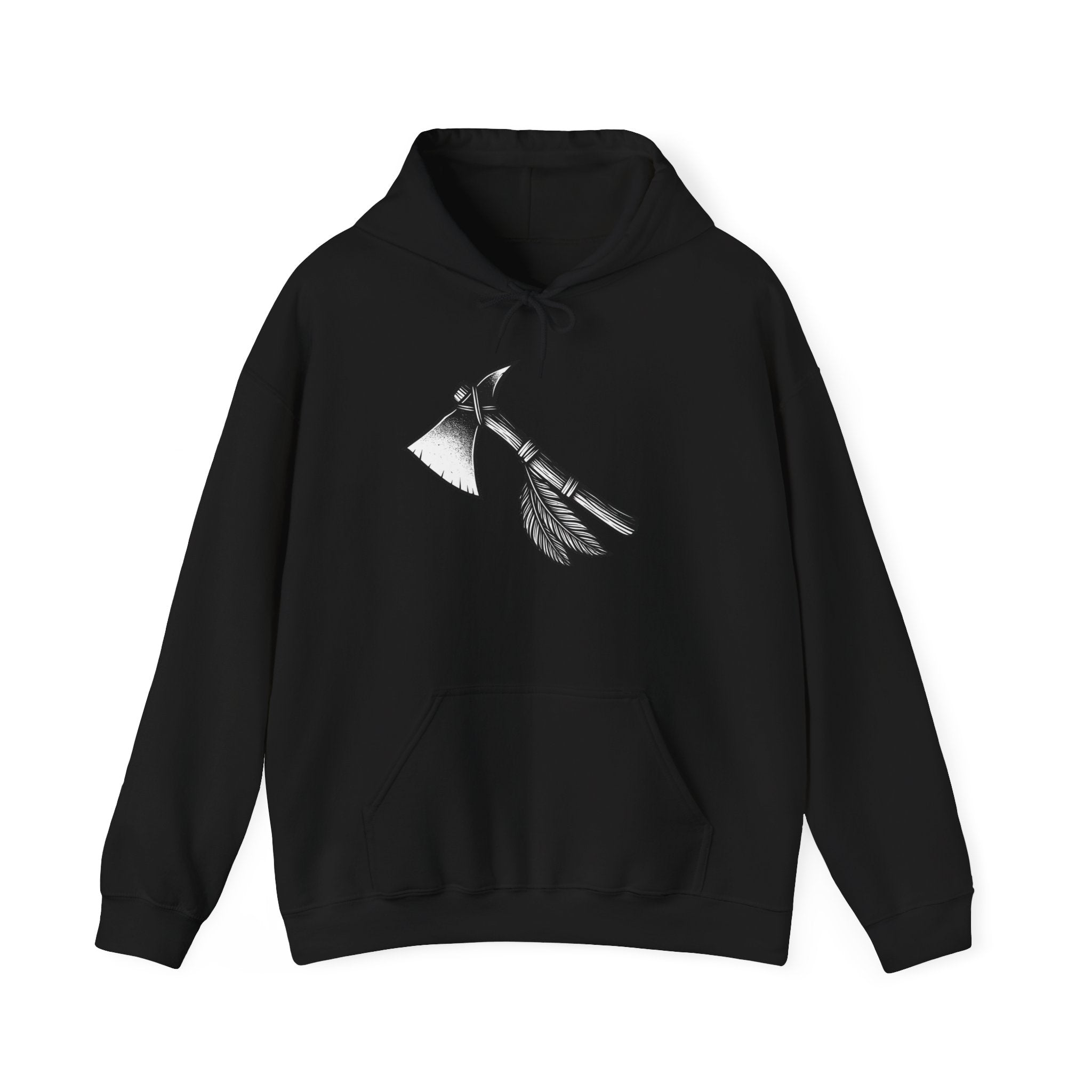 Magic warpaint 11 hoodie - black and white tomahawk