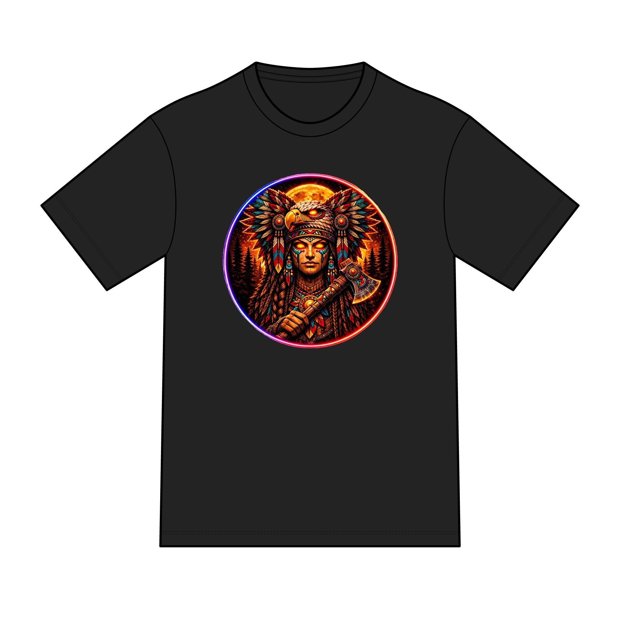 magic warpaint 23 shirt - native woman warrior