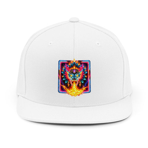 magic war paint 07 hat - neon dragon snapback