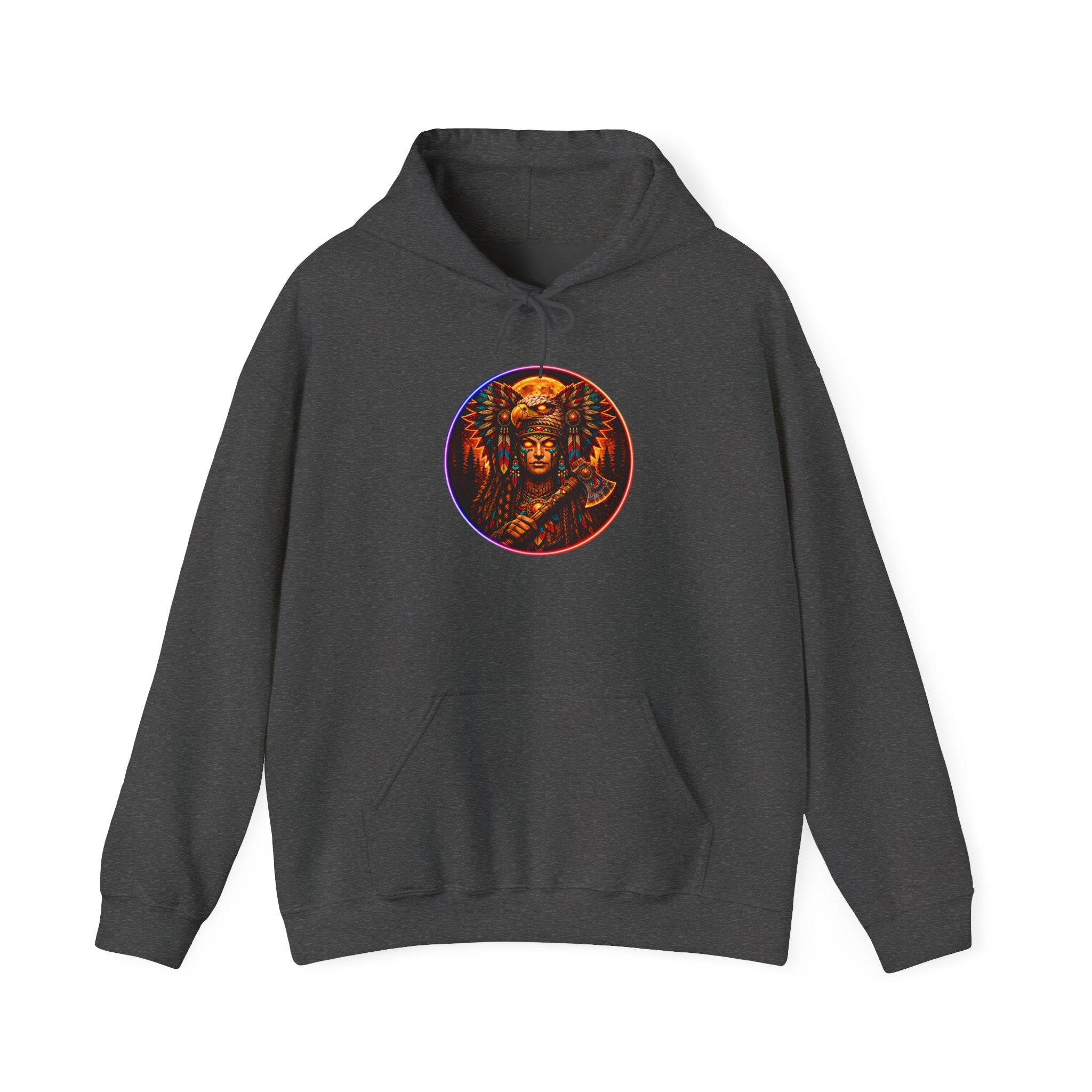 magic warpaint 23 hoodie - native woman warrior