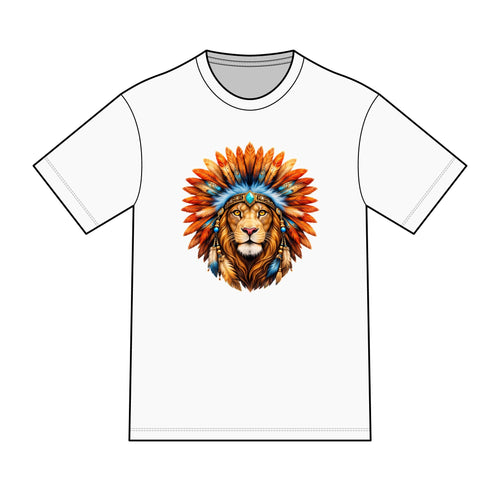 magic warpaint 04 shirt - native lion
