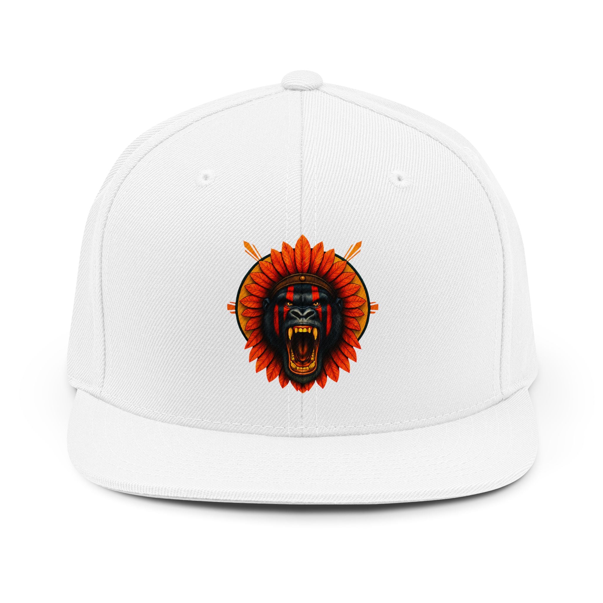 magic warpaint 12 hat - Gorilla Headdress Snapback Hat