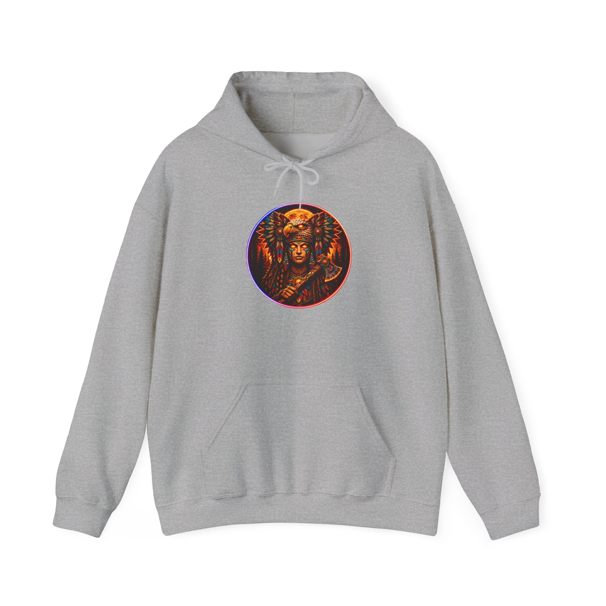 magic warpaint 23 hoodie - native woman warrior