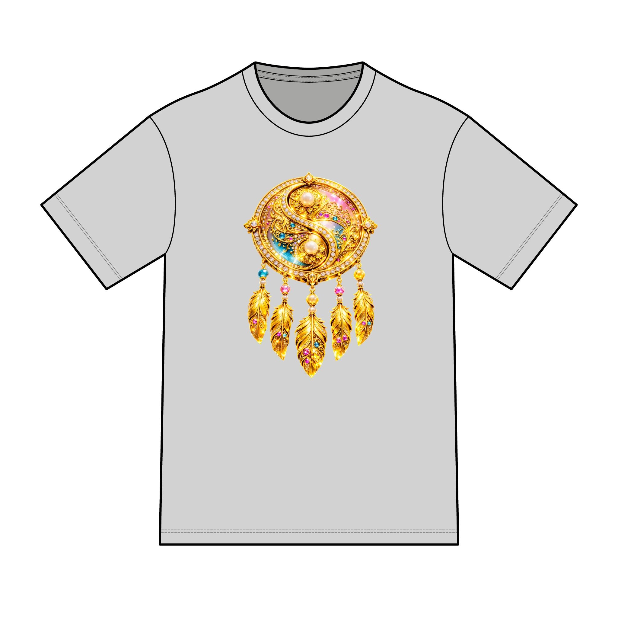 magic warpaint 15 shirt - Gold Dreamcatcher