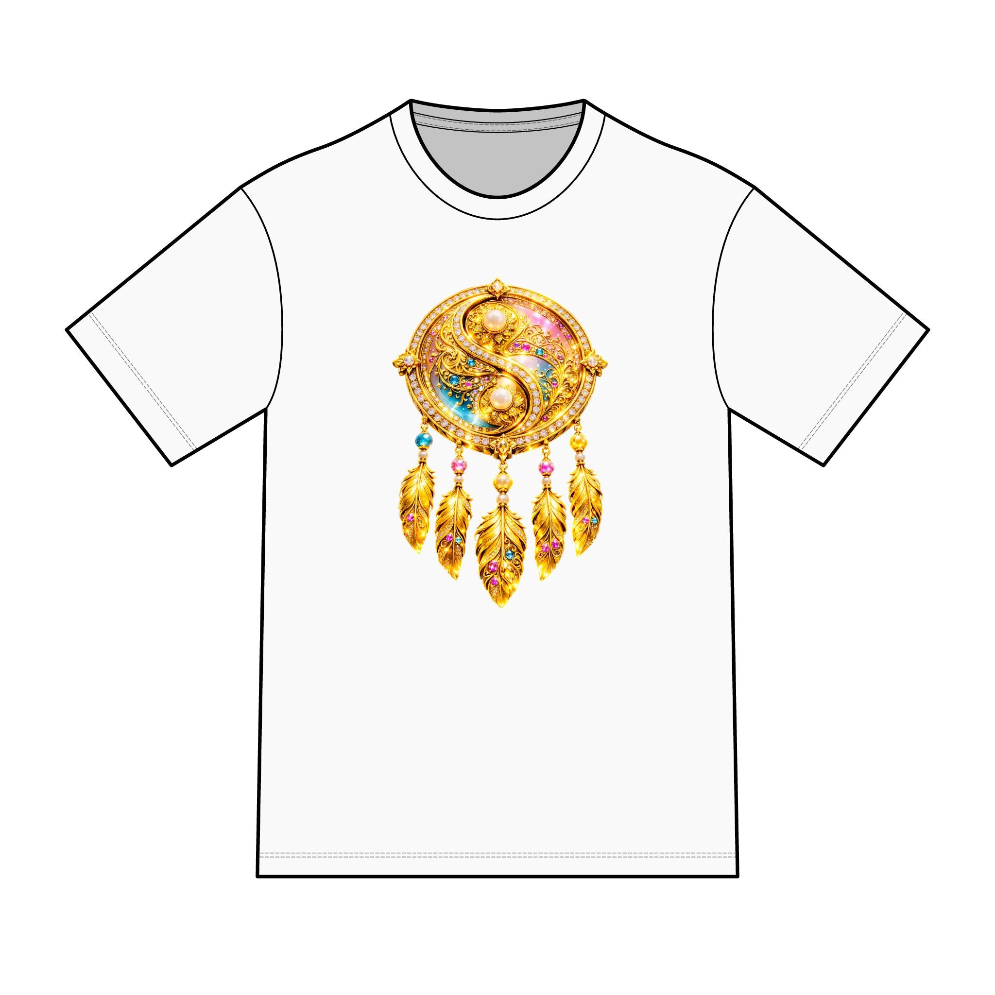 magic warpaint 15 shirt - Gold Dreamcatcher