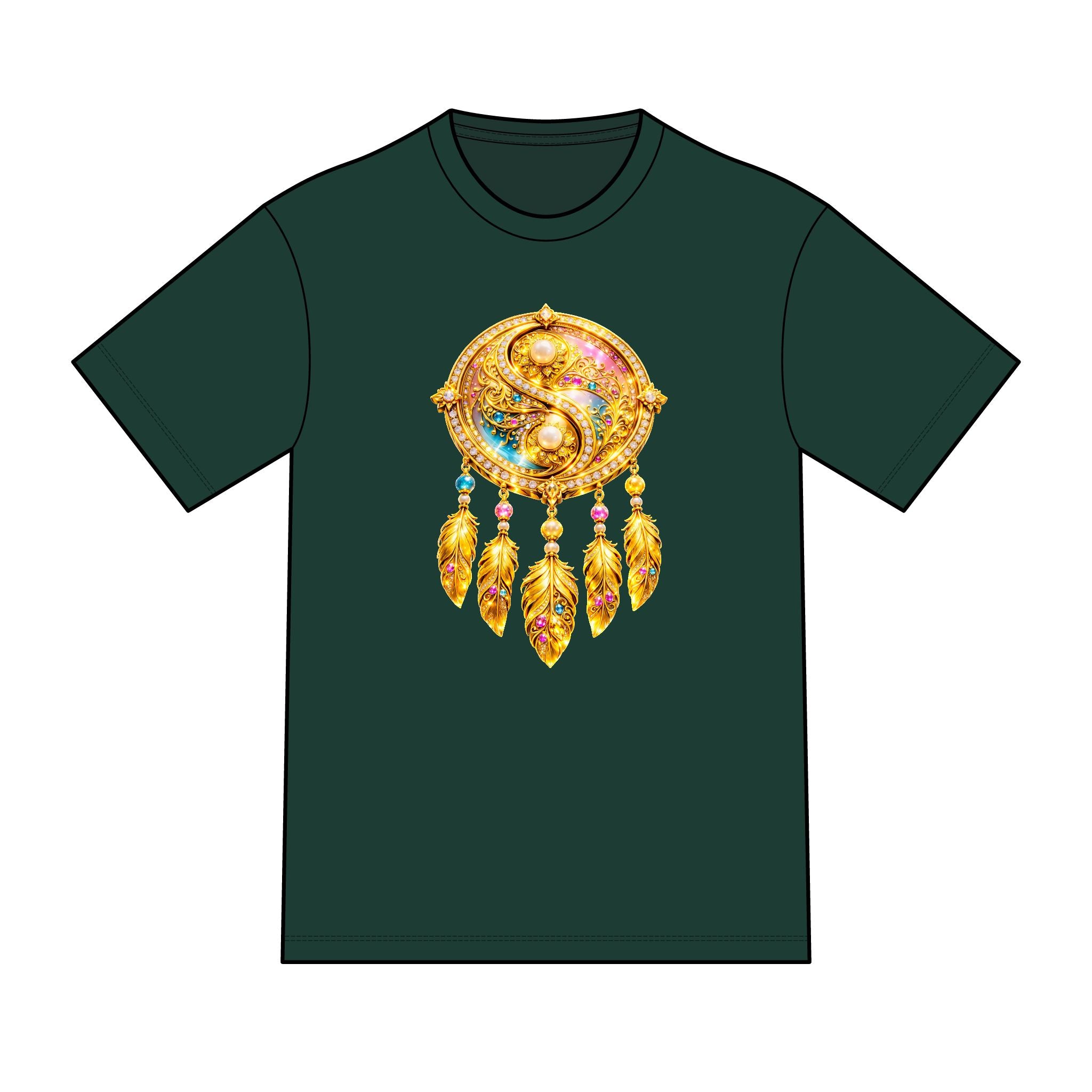 magic warpaint 15 shirt - Gold Dreamcatcher