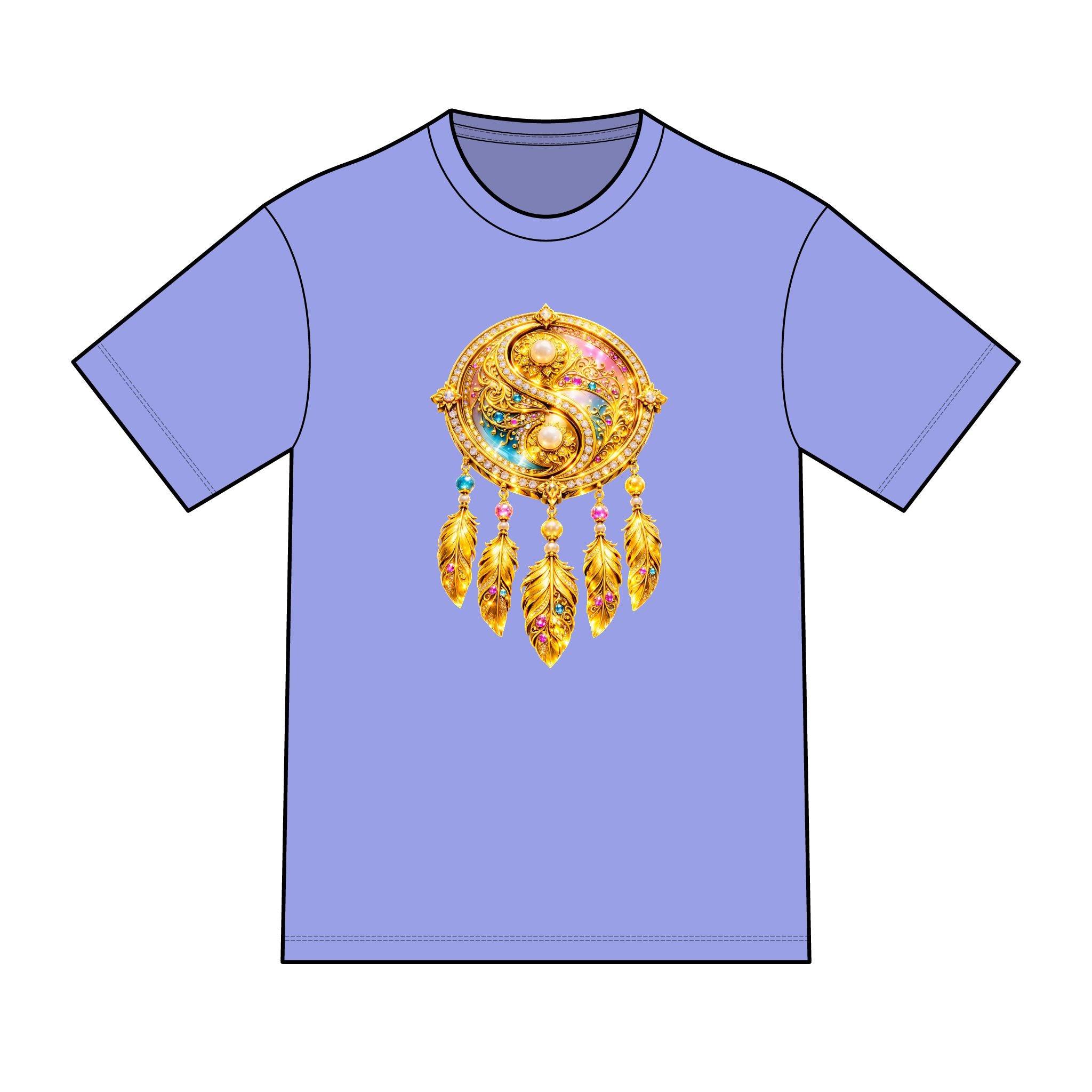 magic warpaint 15 shirt - Gold Dreamcatcher