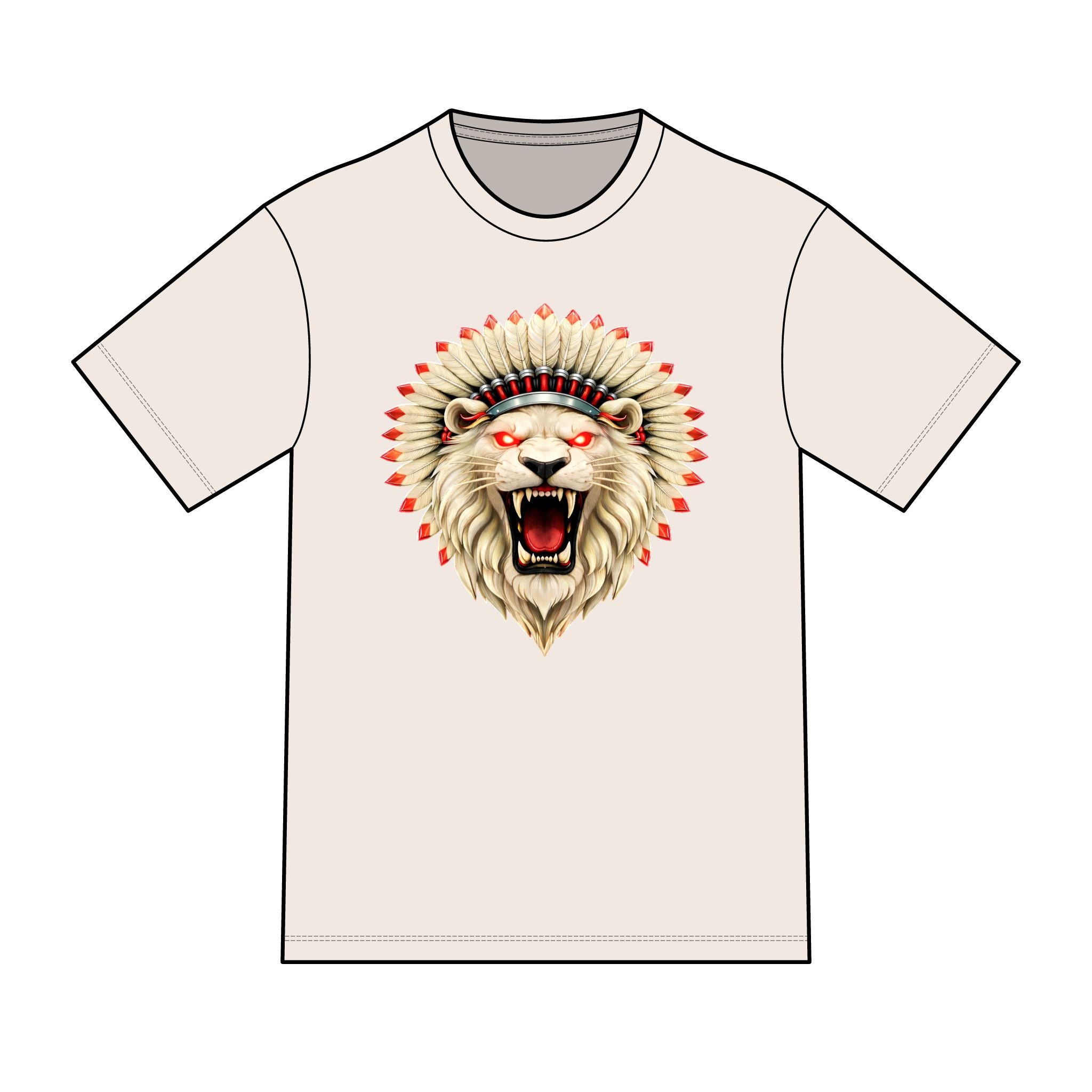 magic warpaint 24 shirt - native lion