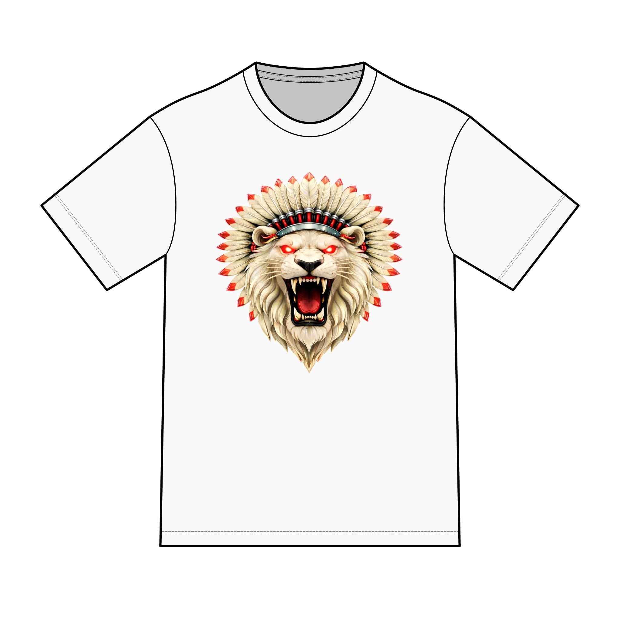 magic warpaint 24 shirt - native lion