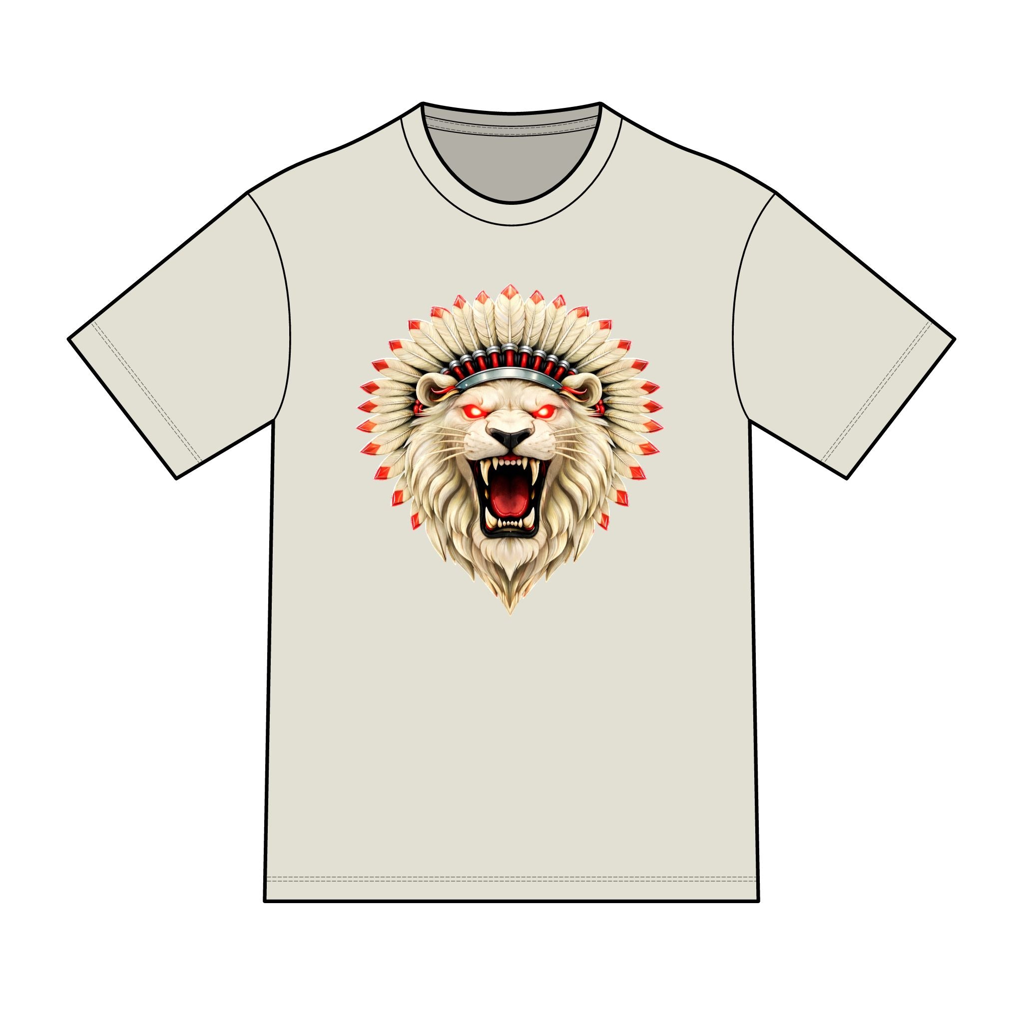 magic warpaint 24 shirt - native lion