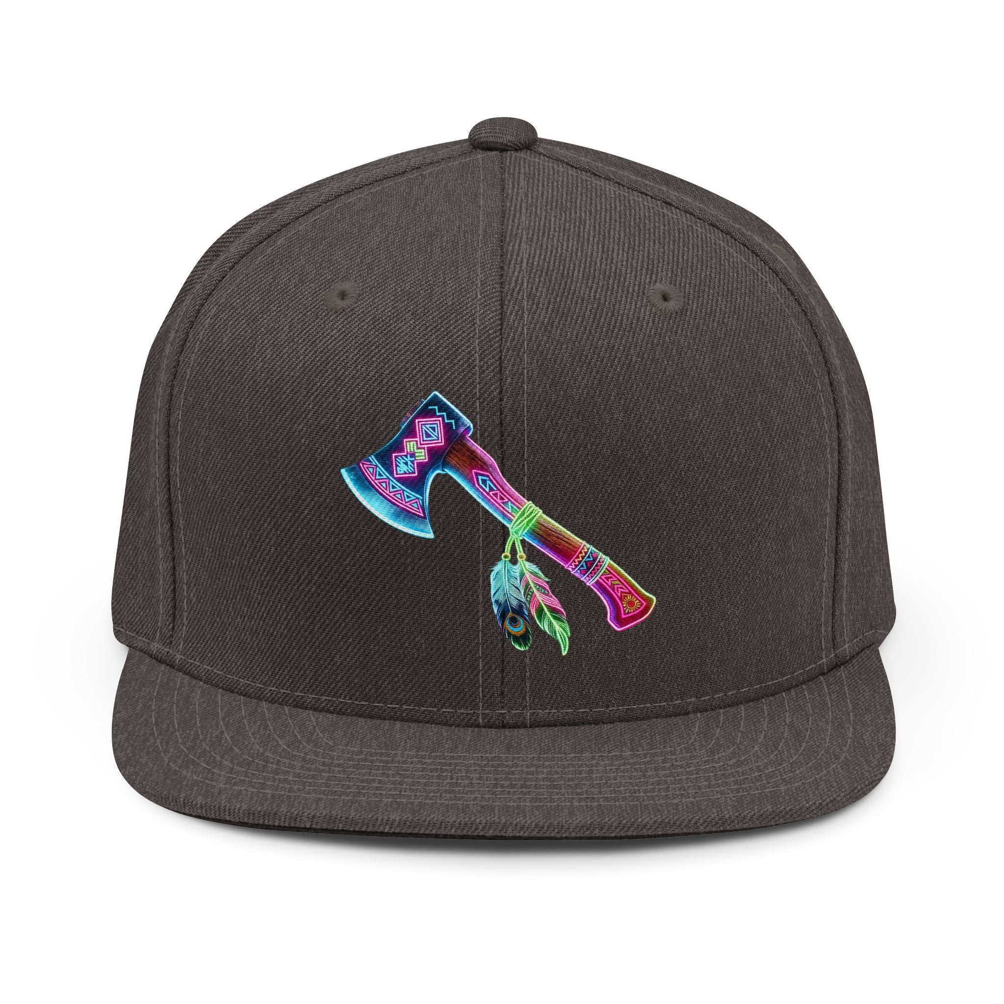 magic warpaint 01 hat - Neon Tomahawk Snapback Hat