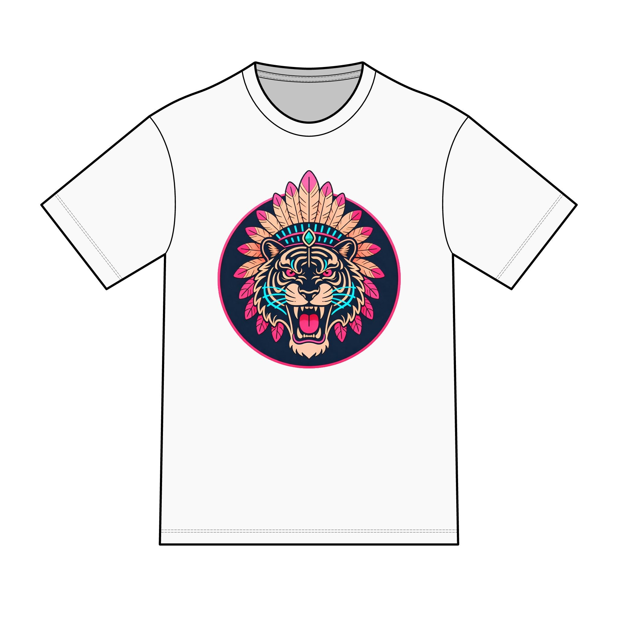 magic warpaint 25 shirt - native traditional tiger