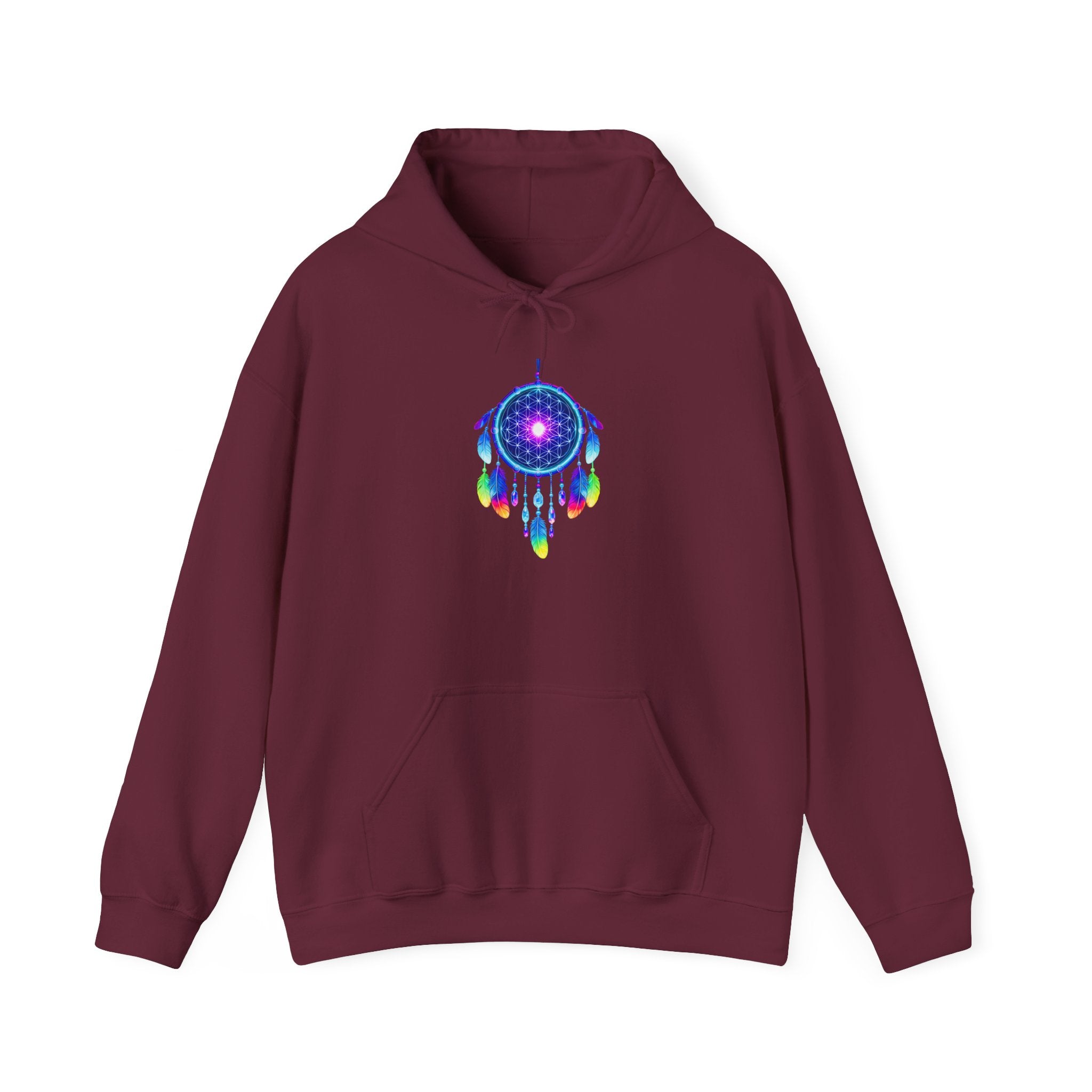 magic warpaint 10 hoodie - neon dreamcatcher