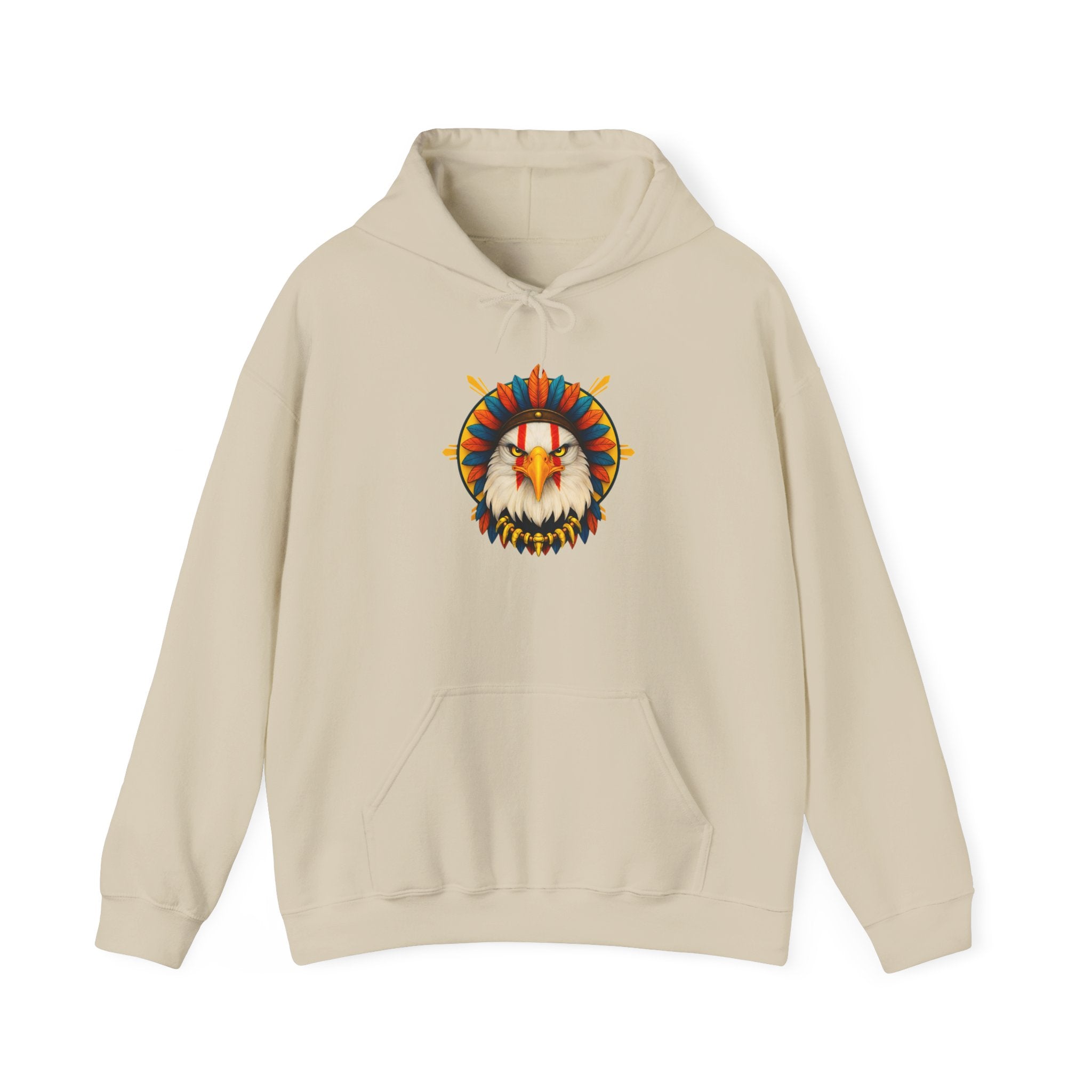 magic warpaint 17 hoodie - native eagle sun rays