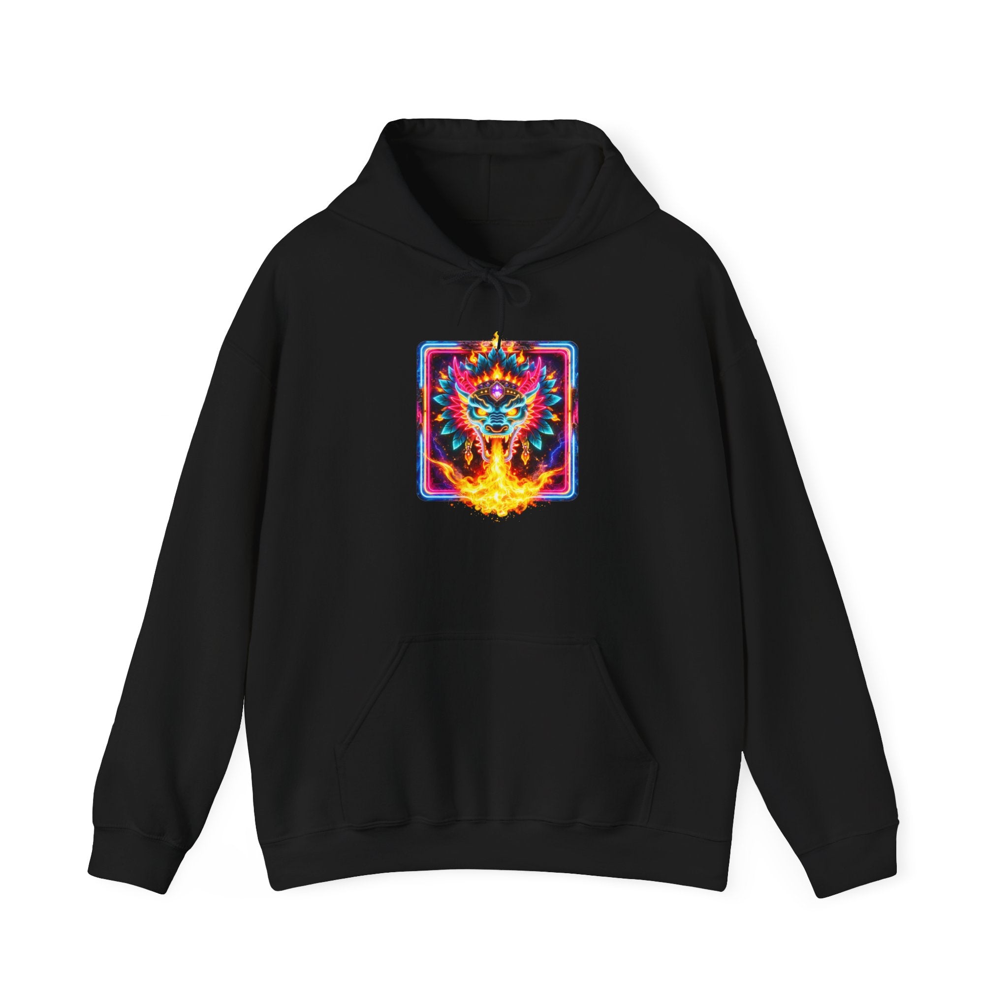 magic warpaint 07 hoodie - neon dragon
