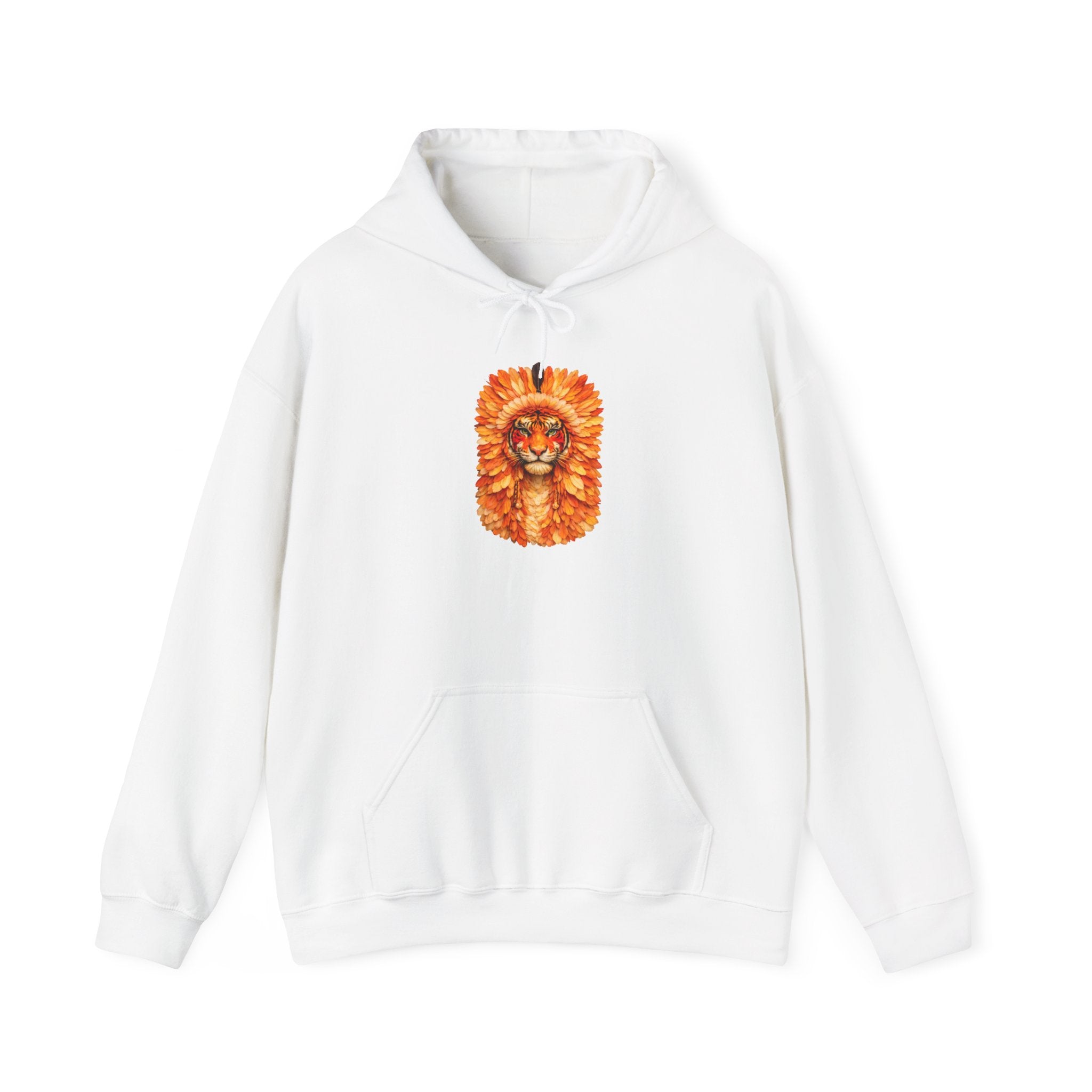 magic warpaint 19 hoodie - native tiger headdress