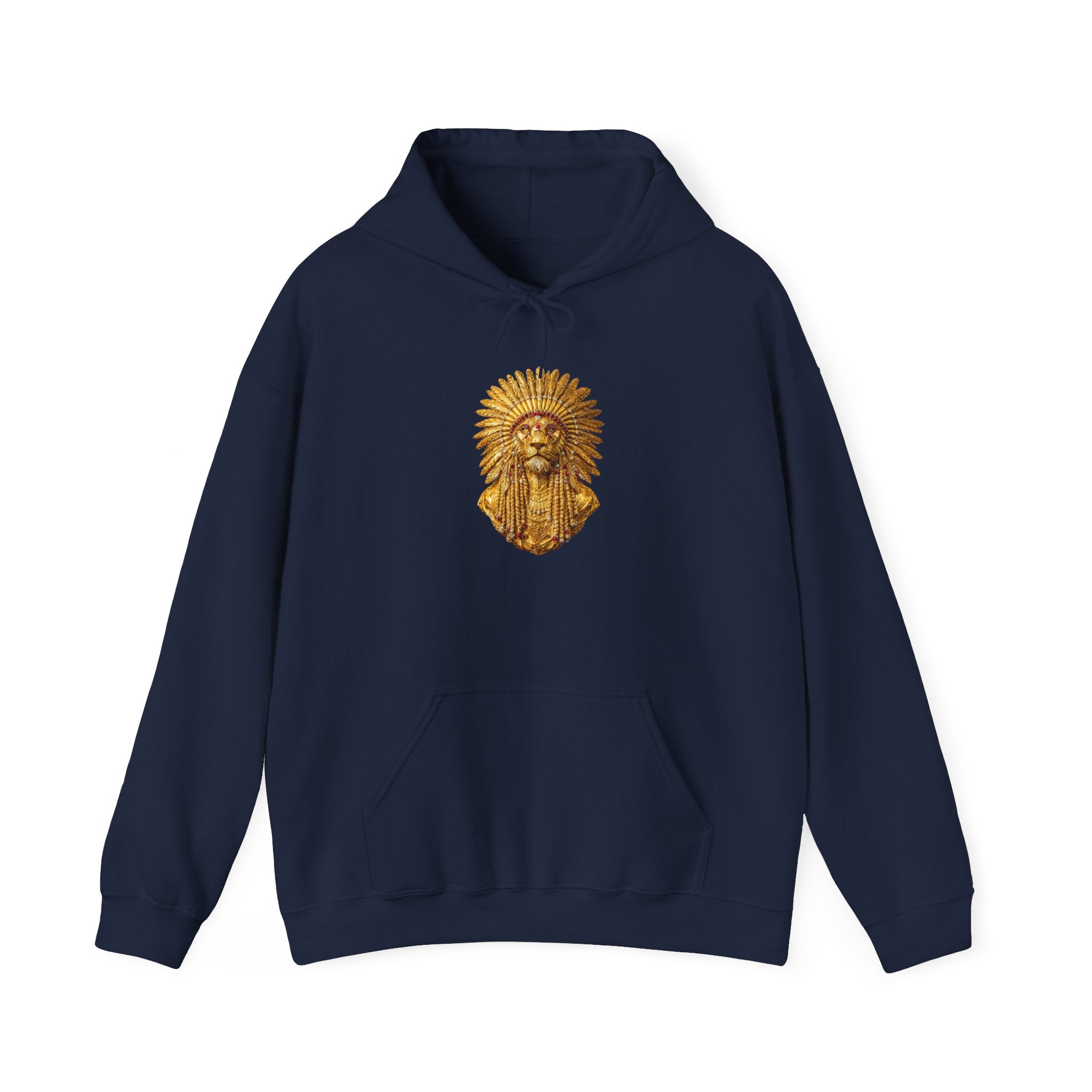 magic warpaint 08 hoodie - golden native lion