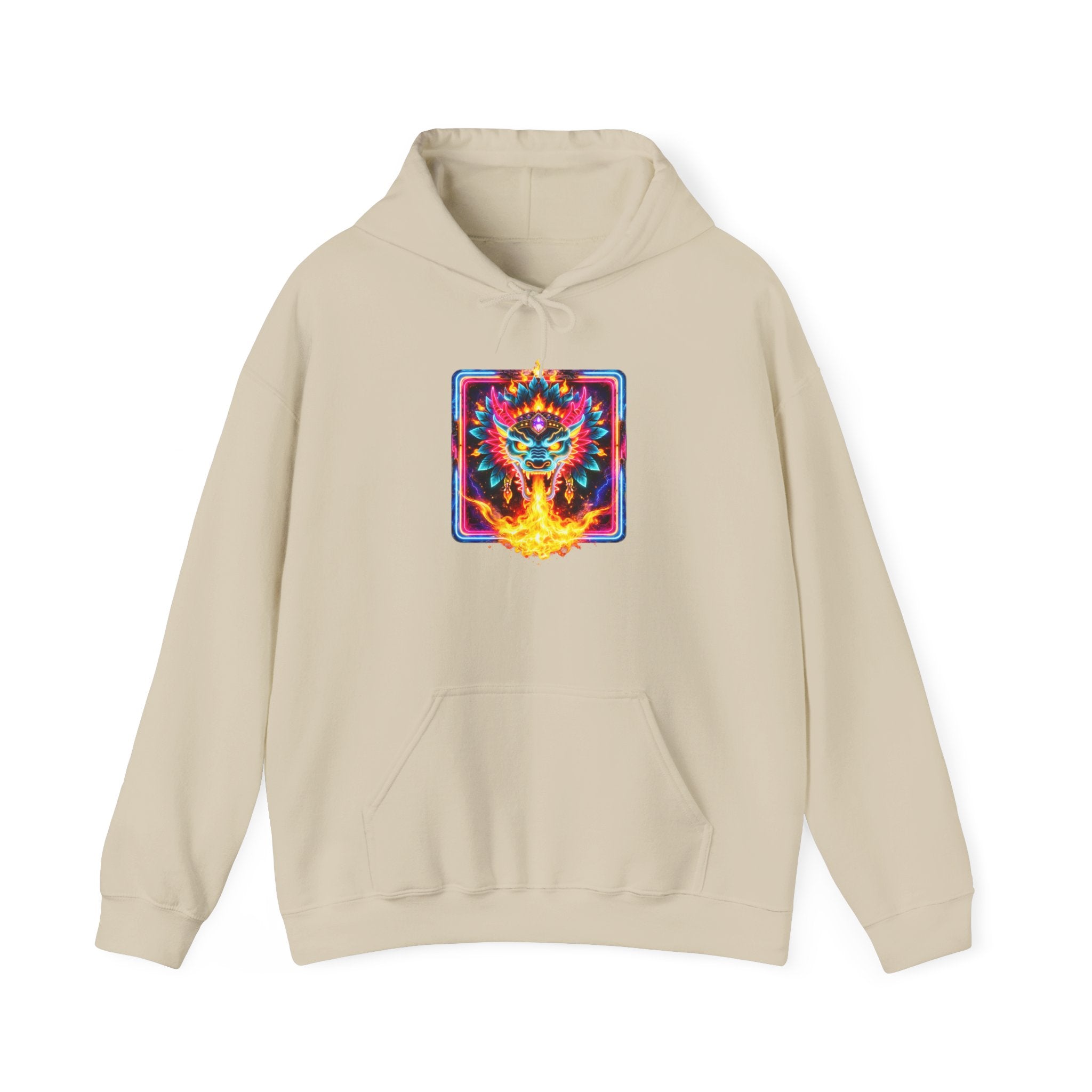 magic warpaint 07 hoodie - neon dragon