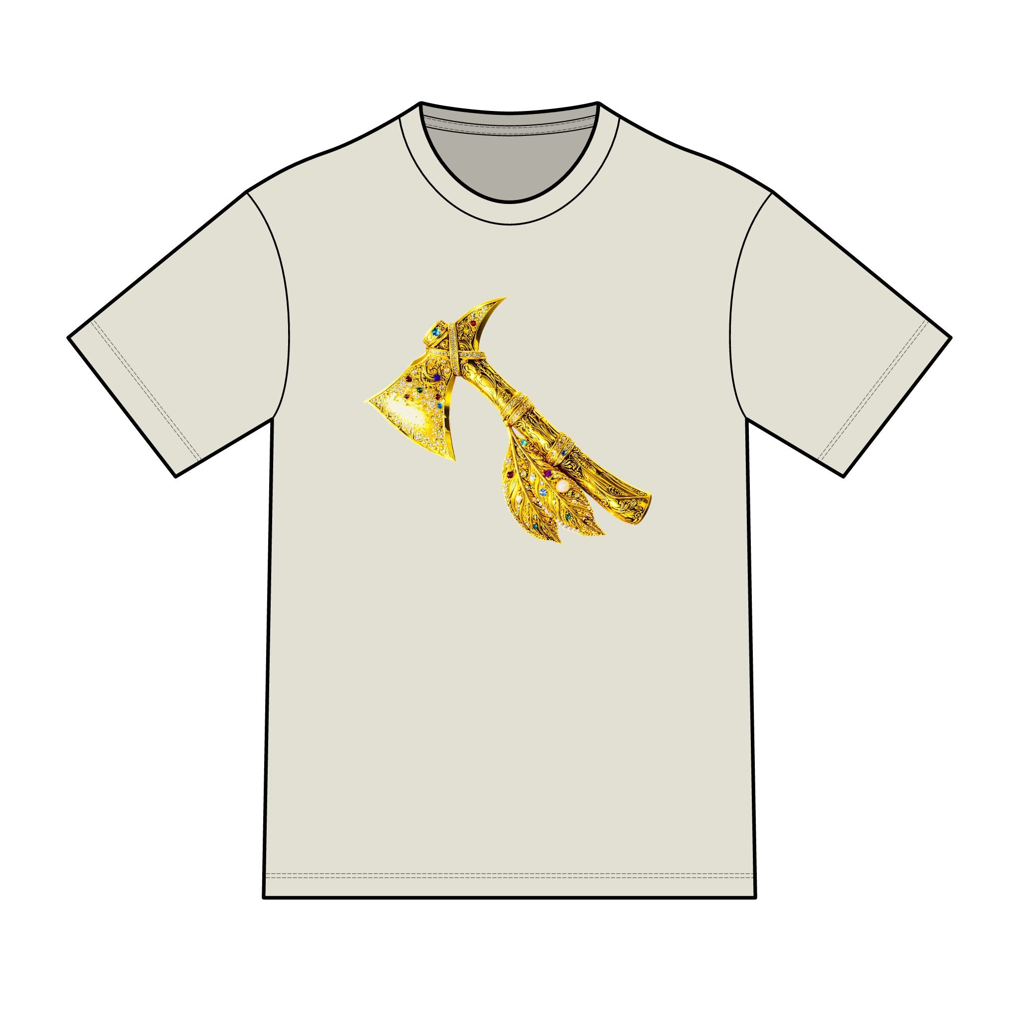 magic warpaint 21 shirt - Gold Tomahawk