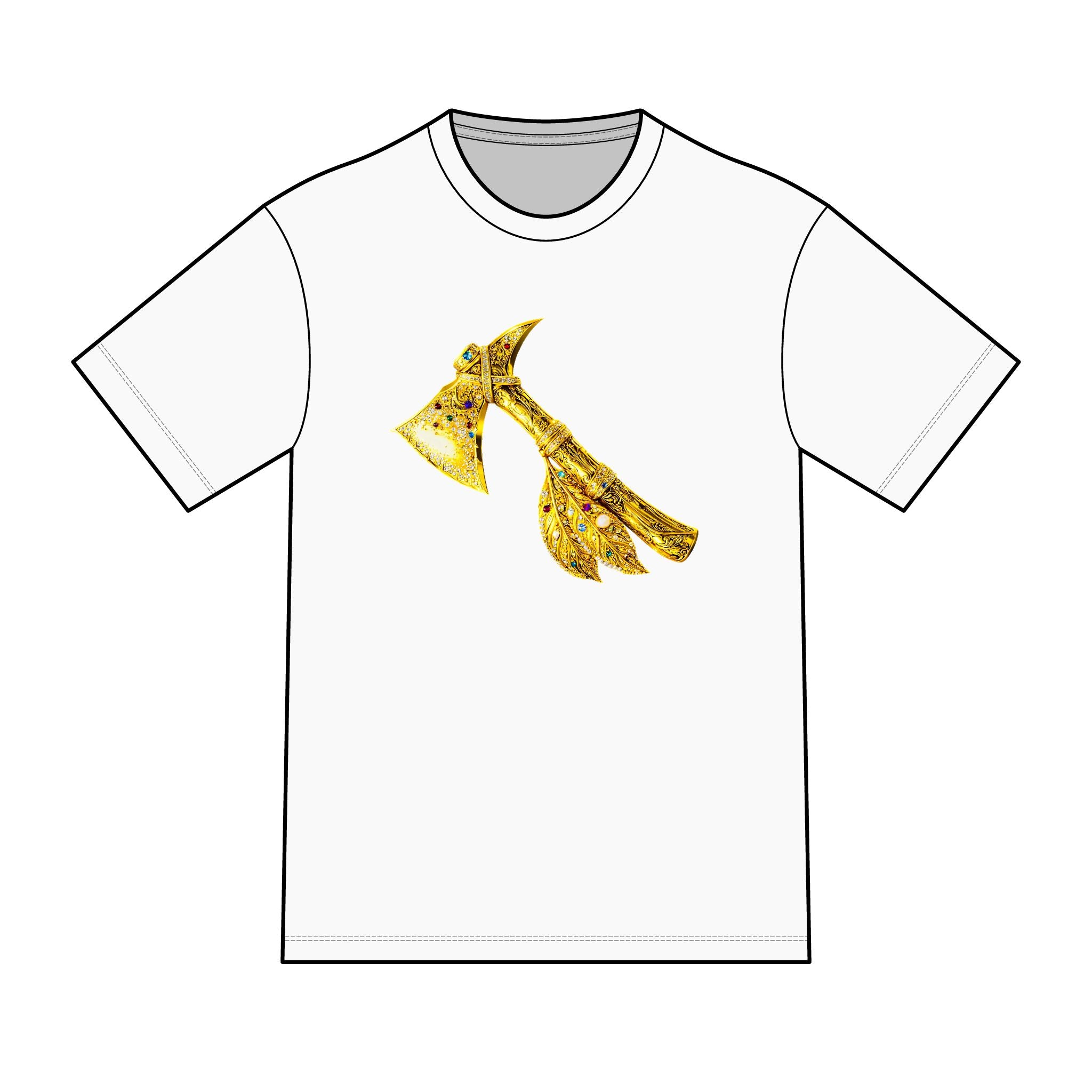 magic warpaint 21 shirt - Gold Tomahawk
