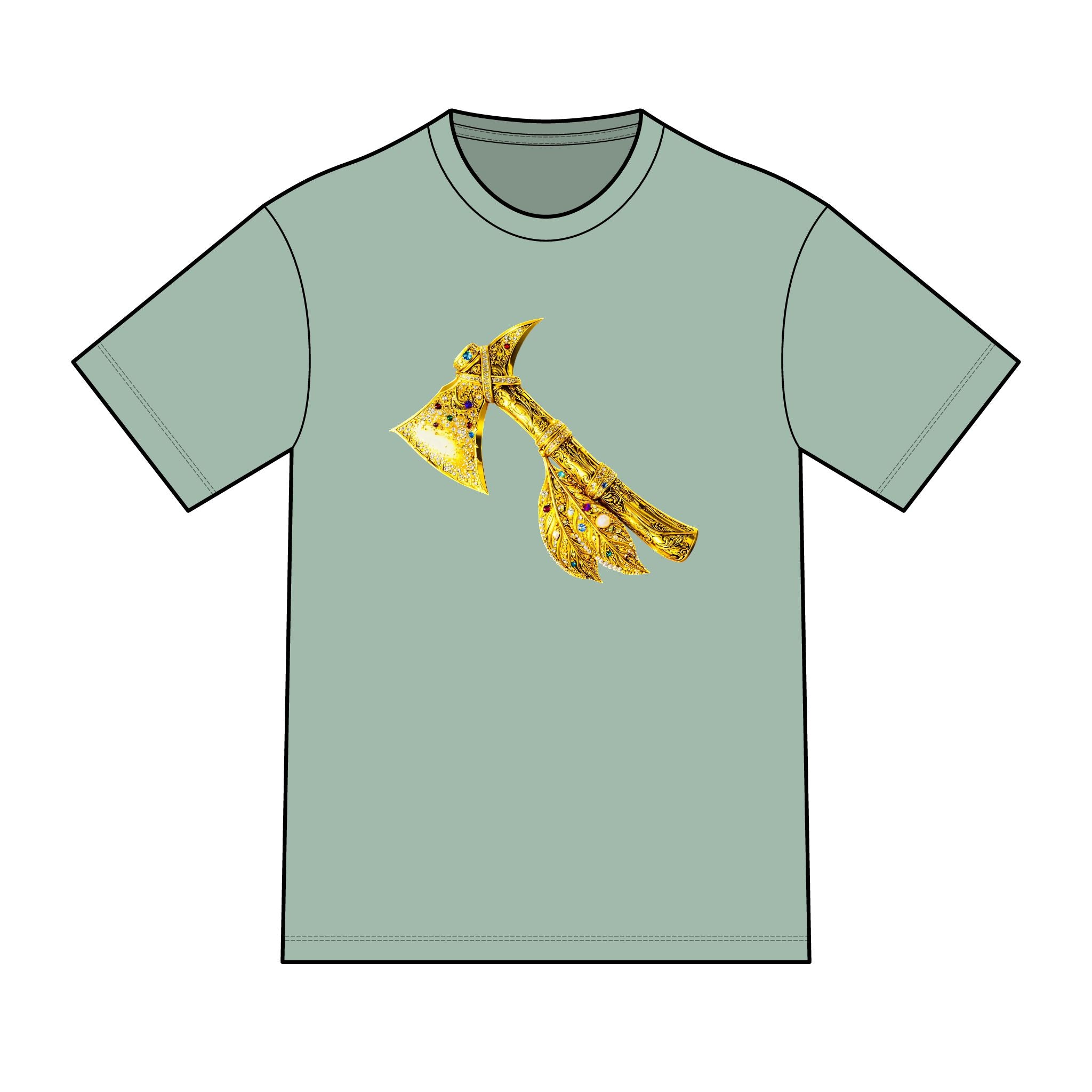 magic warpaint 21 shirt - Gold Tomahawk